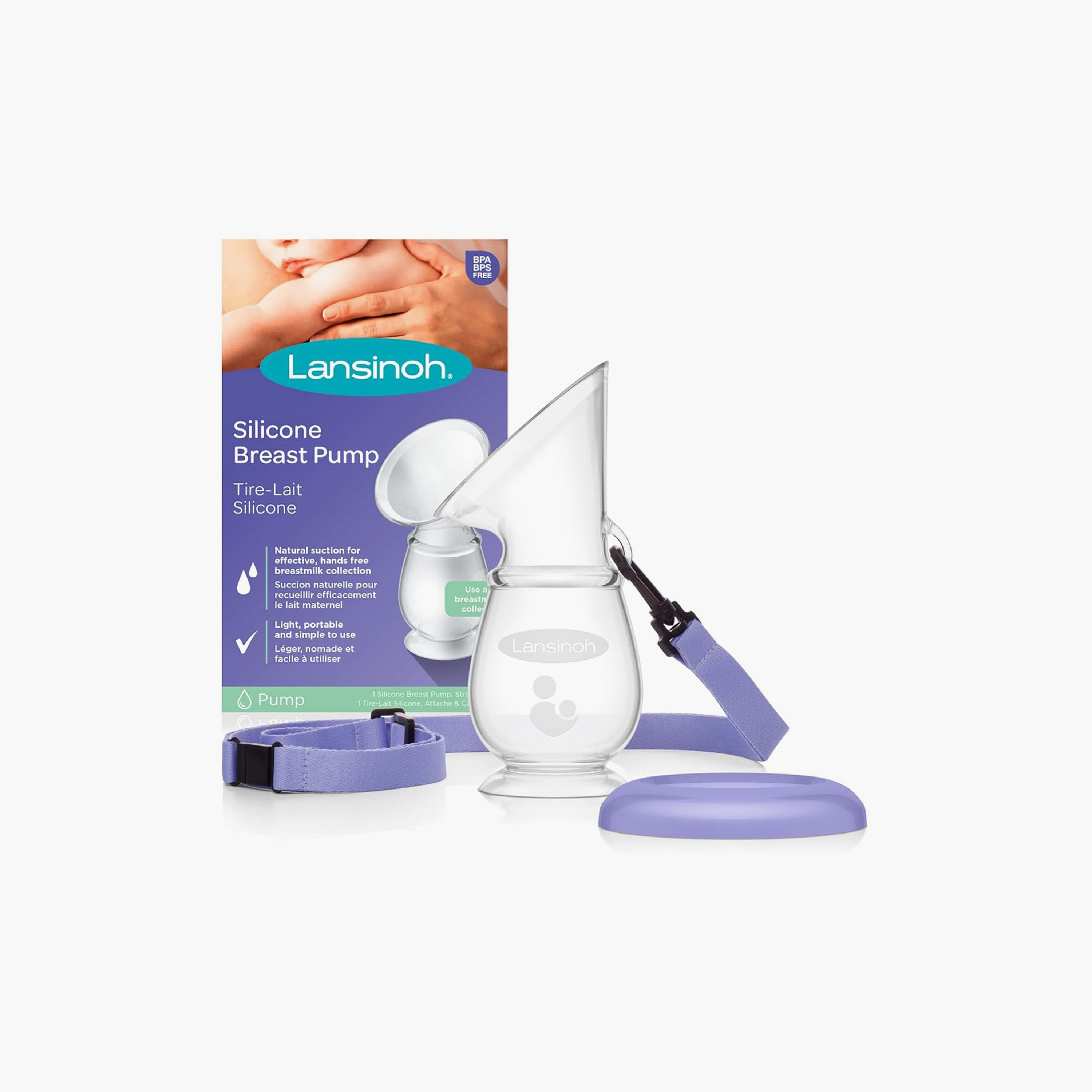Lansinoh Breast Milk Collector-baby-feeding-breastfeedingandcare-image-1
