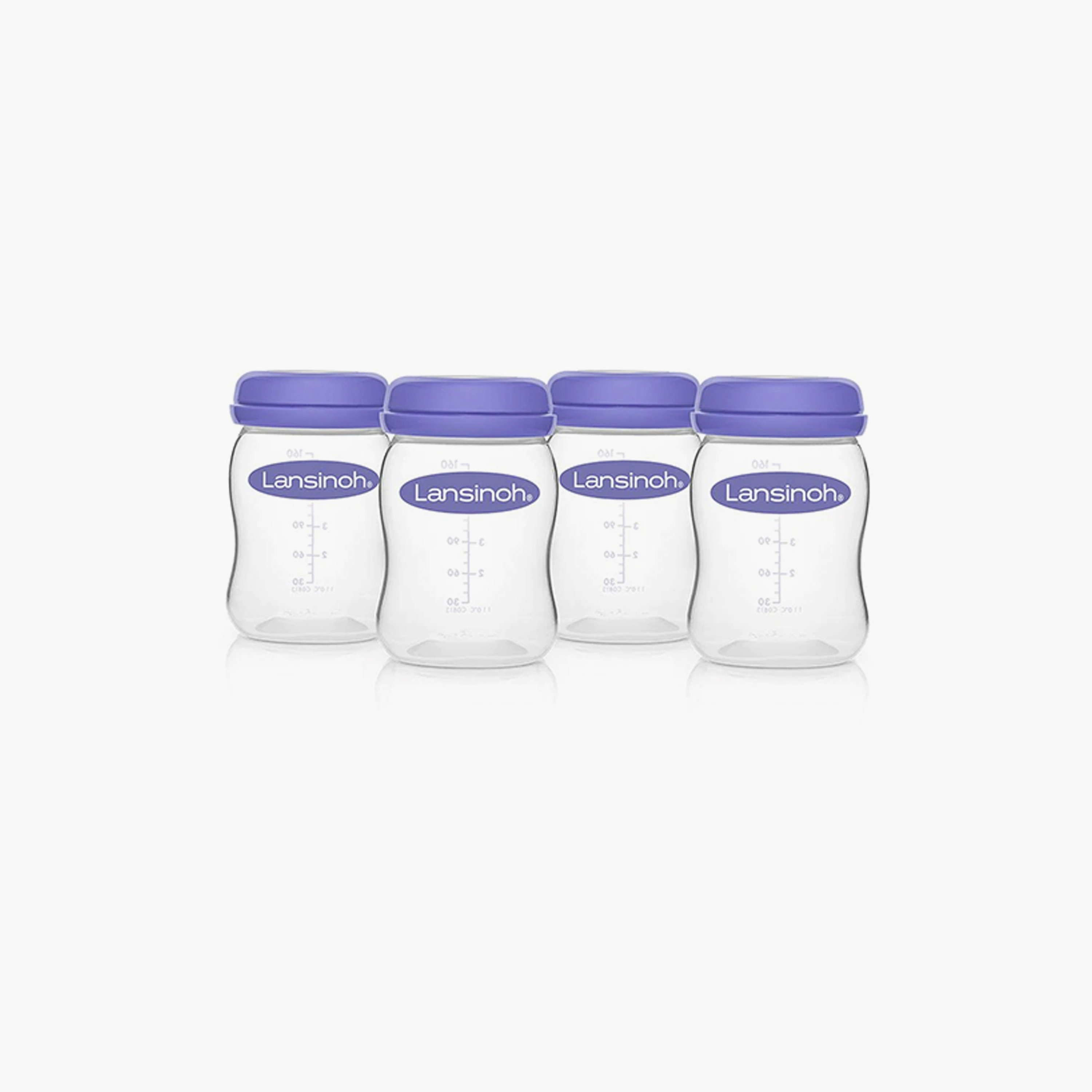 Lansinoh 4-Piece Breast Milk Storage Bottles-baby-feeding-breastfeedingandcare-image-1