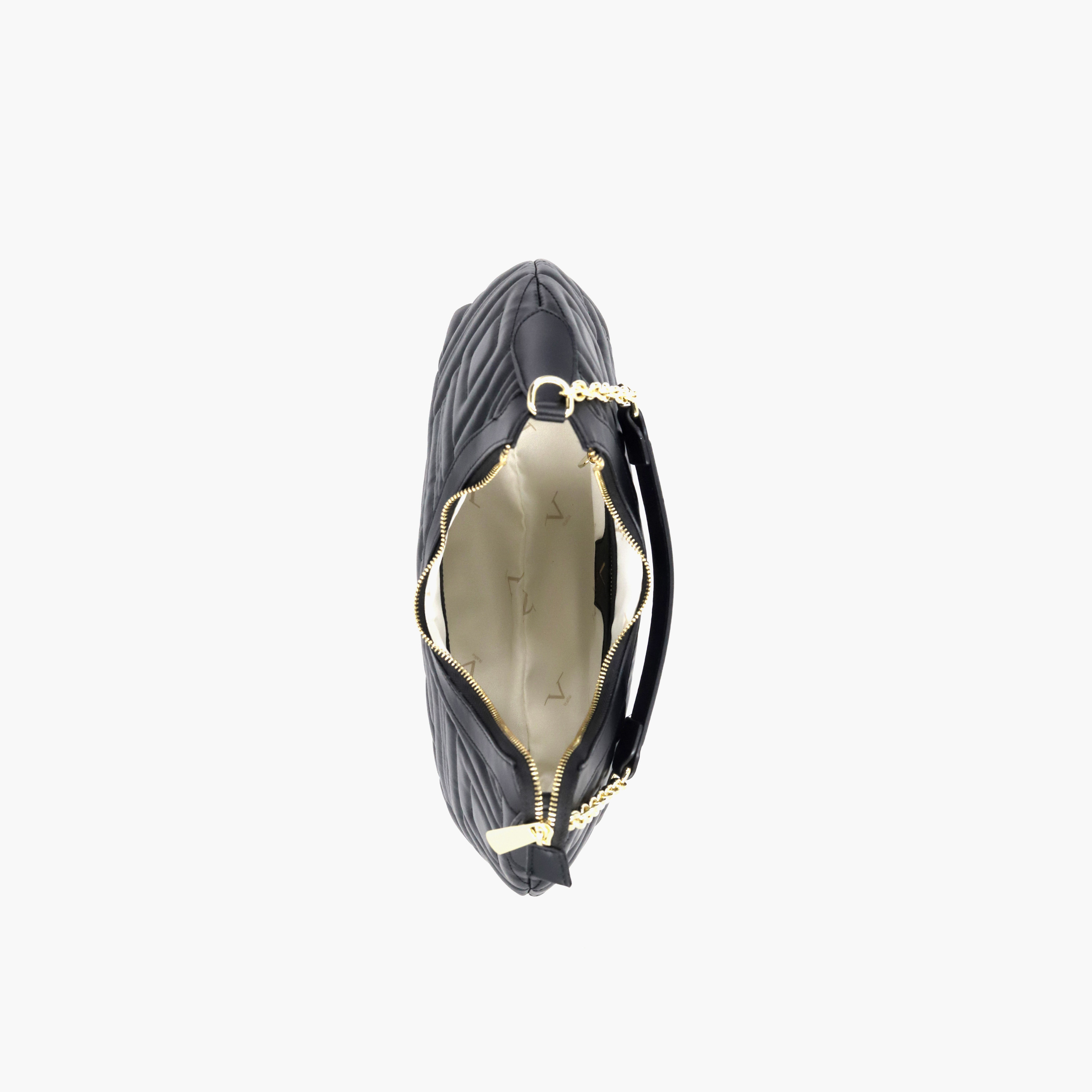 شنطة كتف مبطنة بمقبض سلسلة وسحّاب إغلاق من في إيطاليا-women-bagsandwallets-handbags-image-6