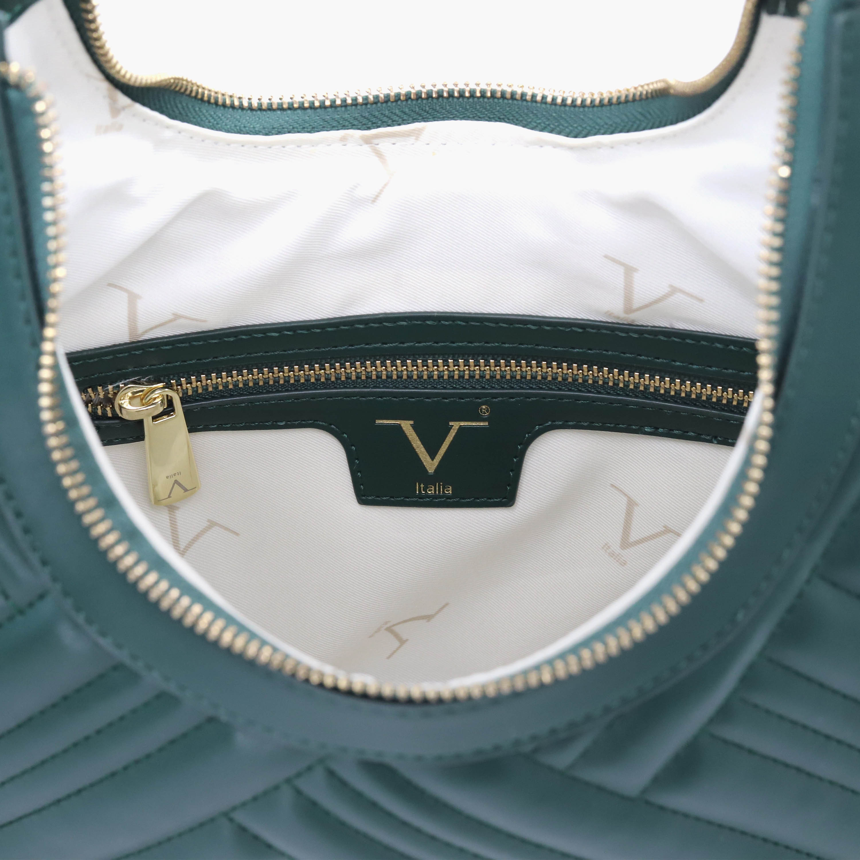 شنطة كتف مبطنة بمقبض سلسلة وسحّاب إغلاق من في إيطاليا-women-bagsandwallets-handbags-image-16