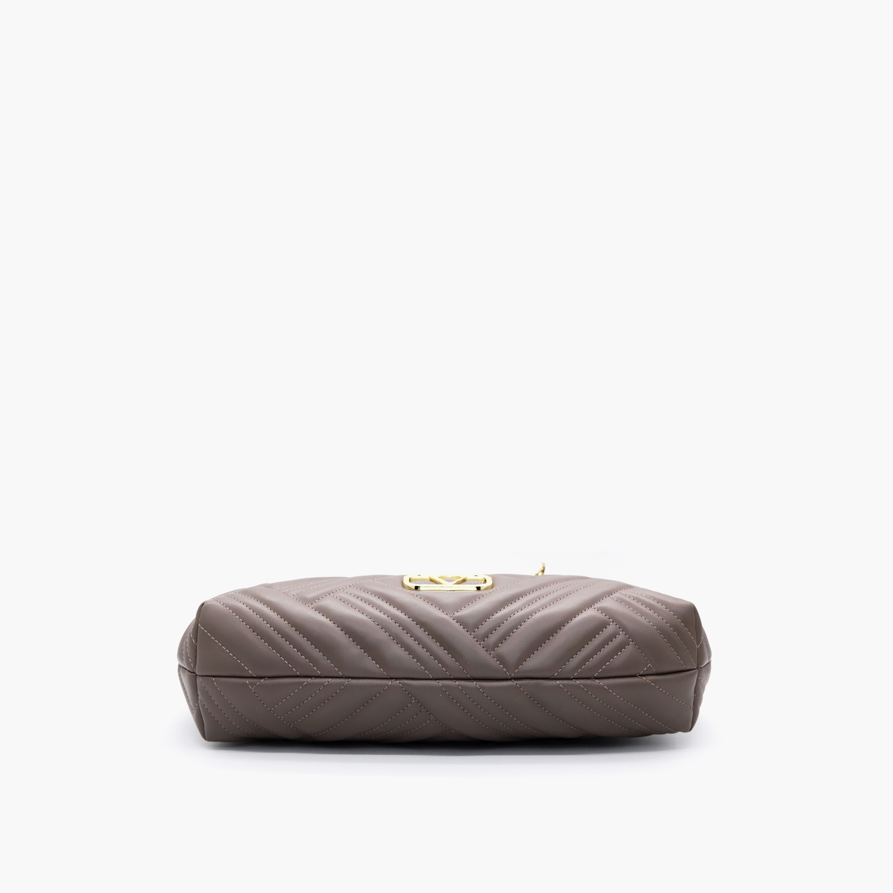 شنطة كتف مبطنة بمقبض سلسلة وسحّاب إغلاق من في إيطاليا-women-bagsandwallets-handbags-image-21
