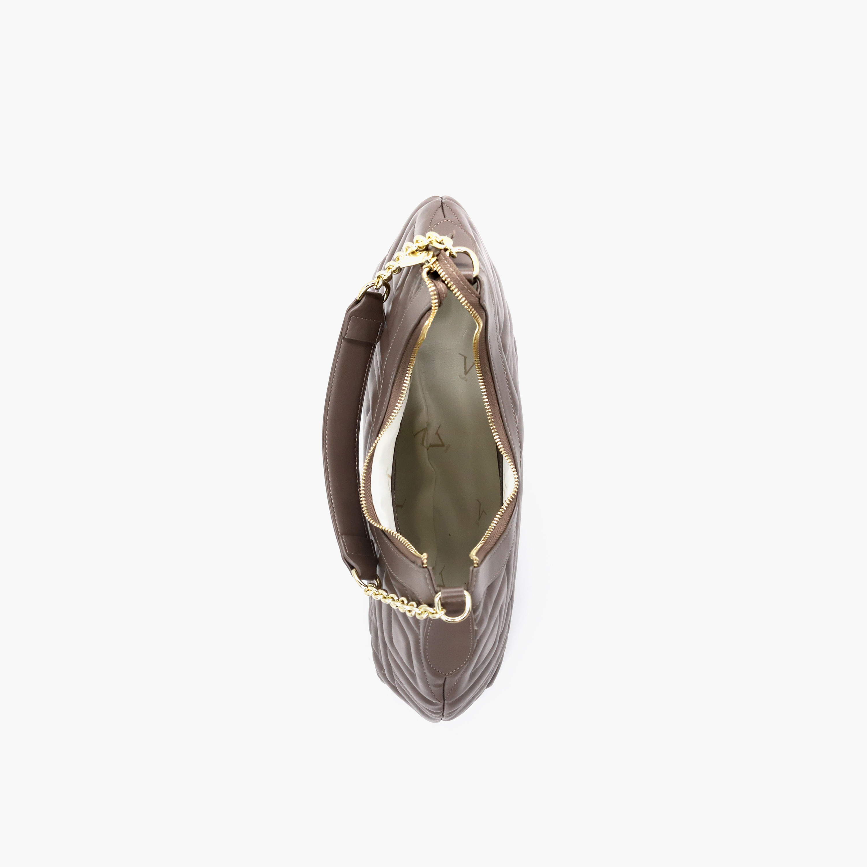شنطة كتف مبطنة بمقبض سلسلة وسحّاب إغلاق من في إيطاليا-women-bagsandwallets-handbags-image-22