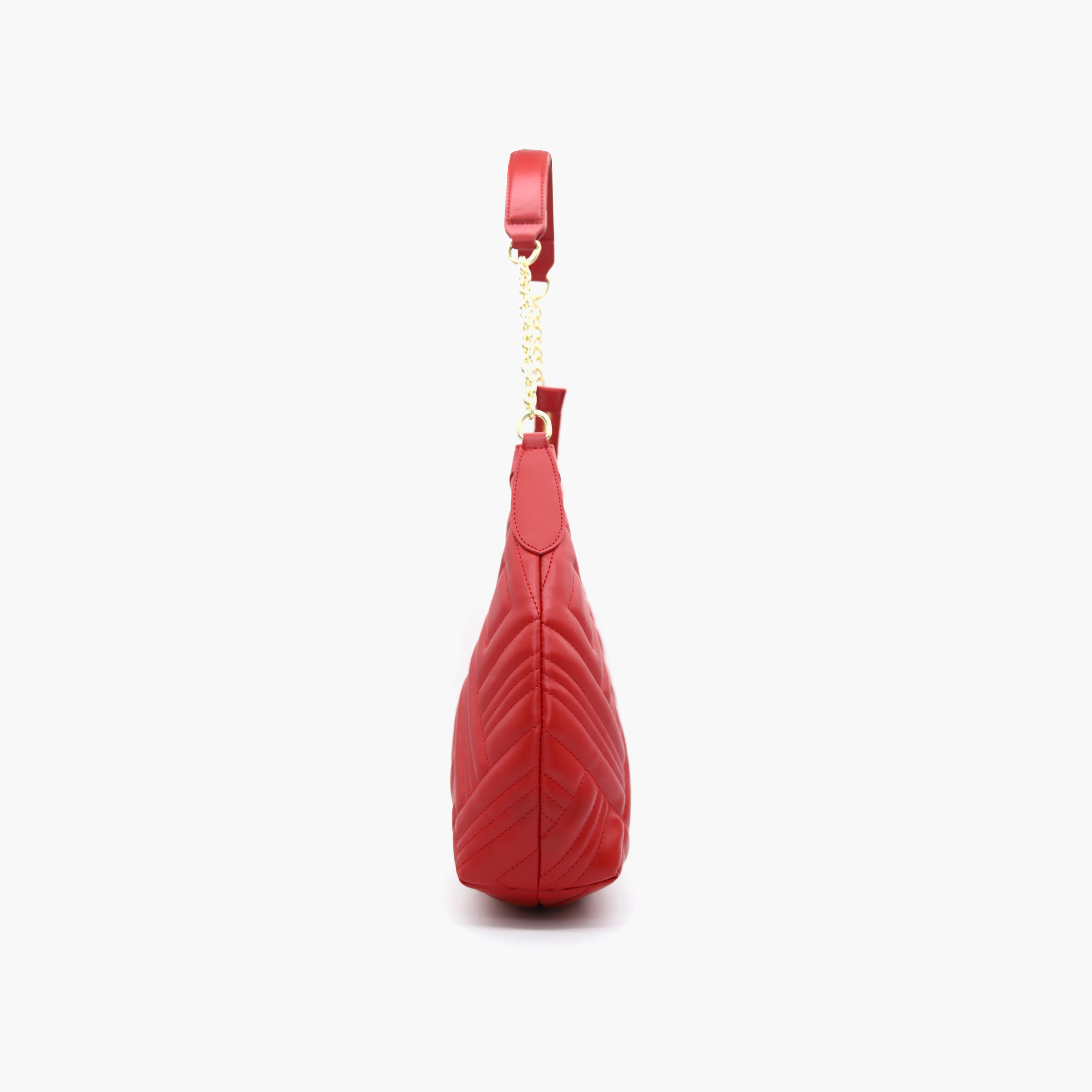 شنطة كتف مبطنة بمقبض سلسلة وسحّاب إغلاق من في إيطاليا-women-bagsandwallets-handbags-image-35