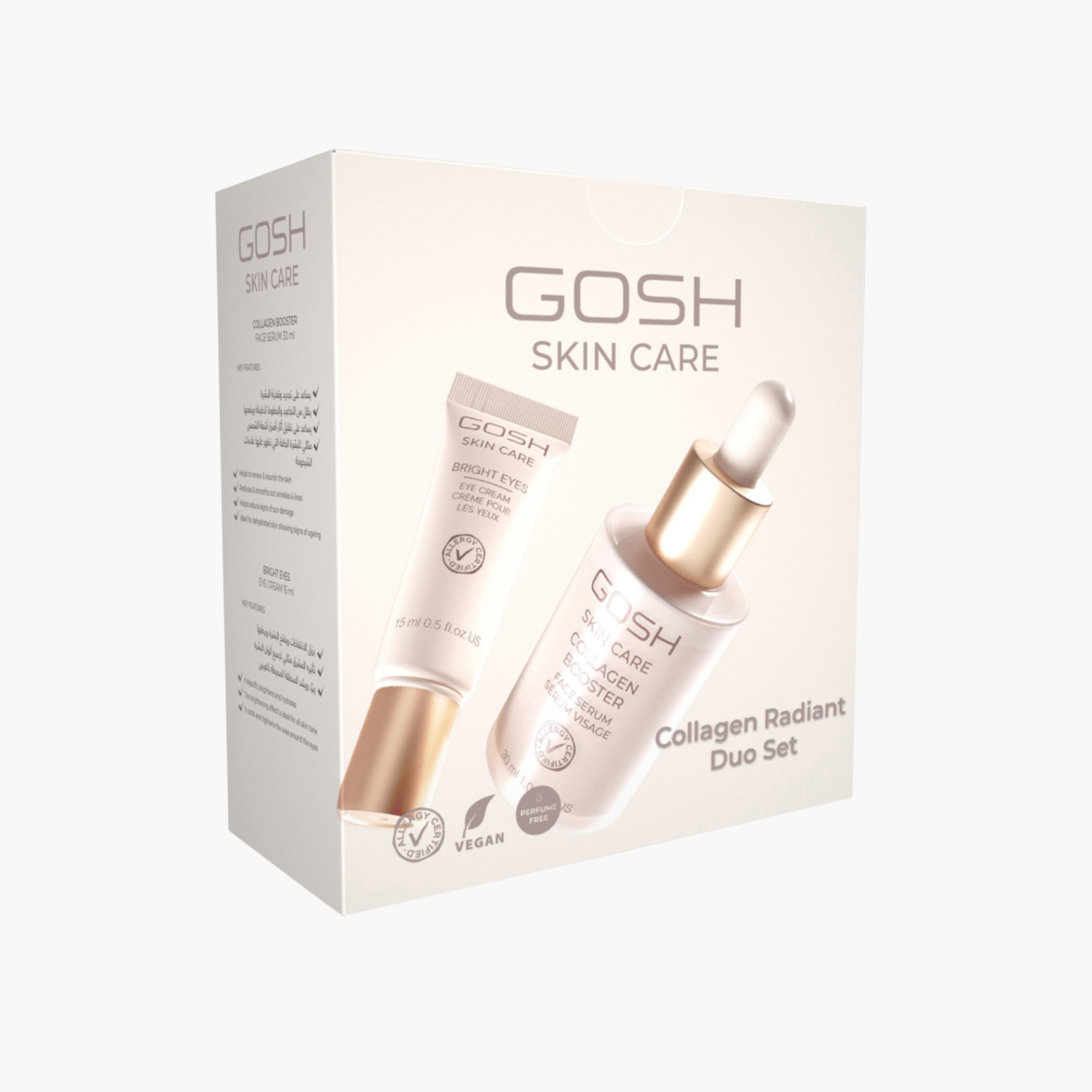 Gosh Collagen Radiant Face Serum and Eye Cream Duo Gift Set-beautyandpersonalcare-giftsets-image-1