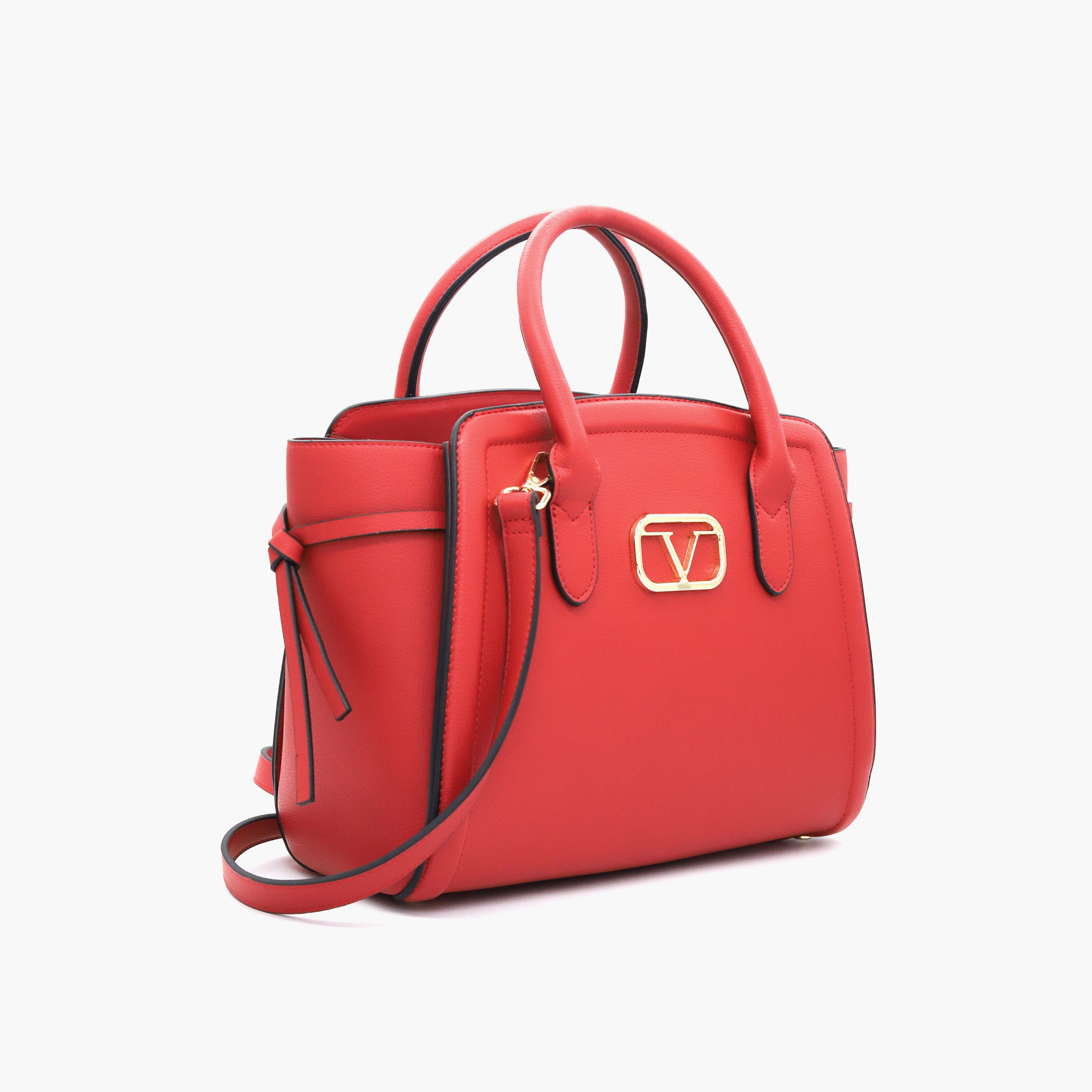 شنطة توتي سادة بحزام قابل للتعديل من في إيتاليا-women-bagsandwallets-handbags-image-10