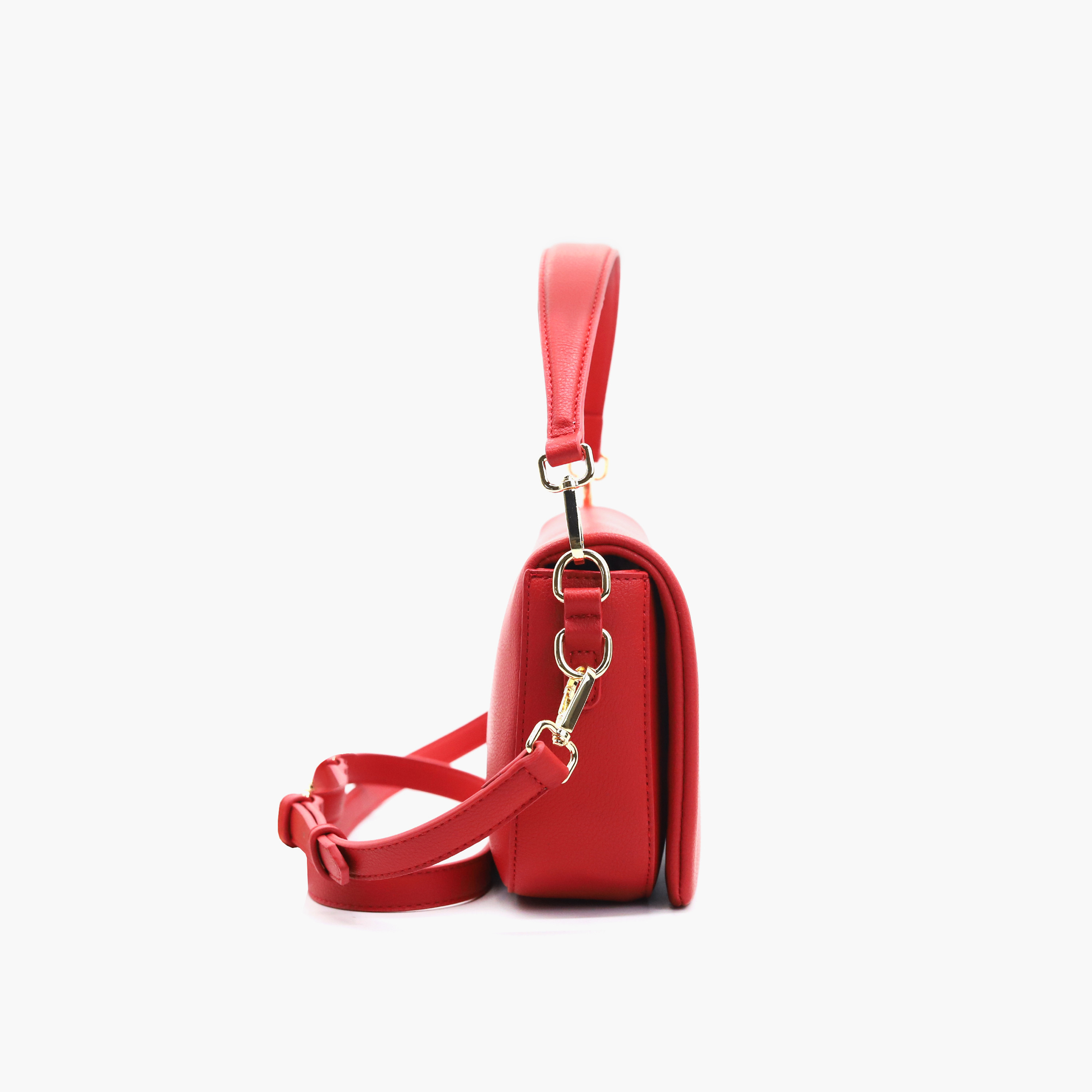 شنطة كروس بودي سادة بحزام قابل للفصل وطيّة إغلاق من في إيتاليا-women-bagsandwallets-handbags-image-11