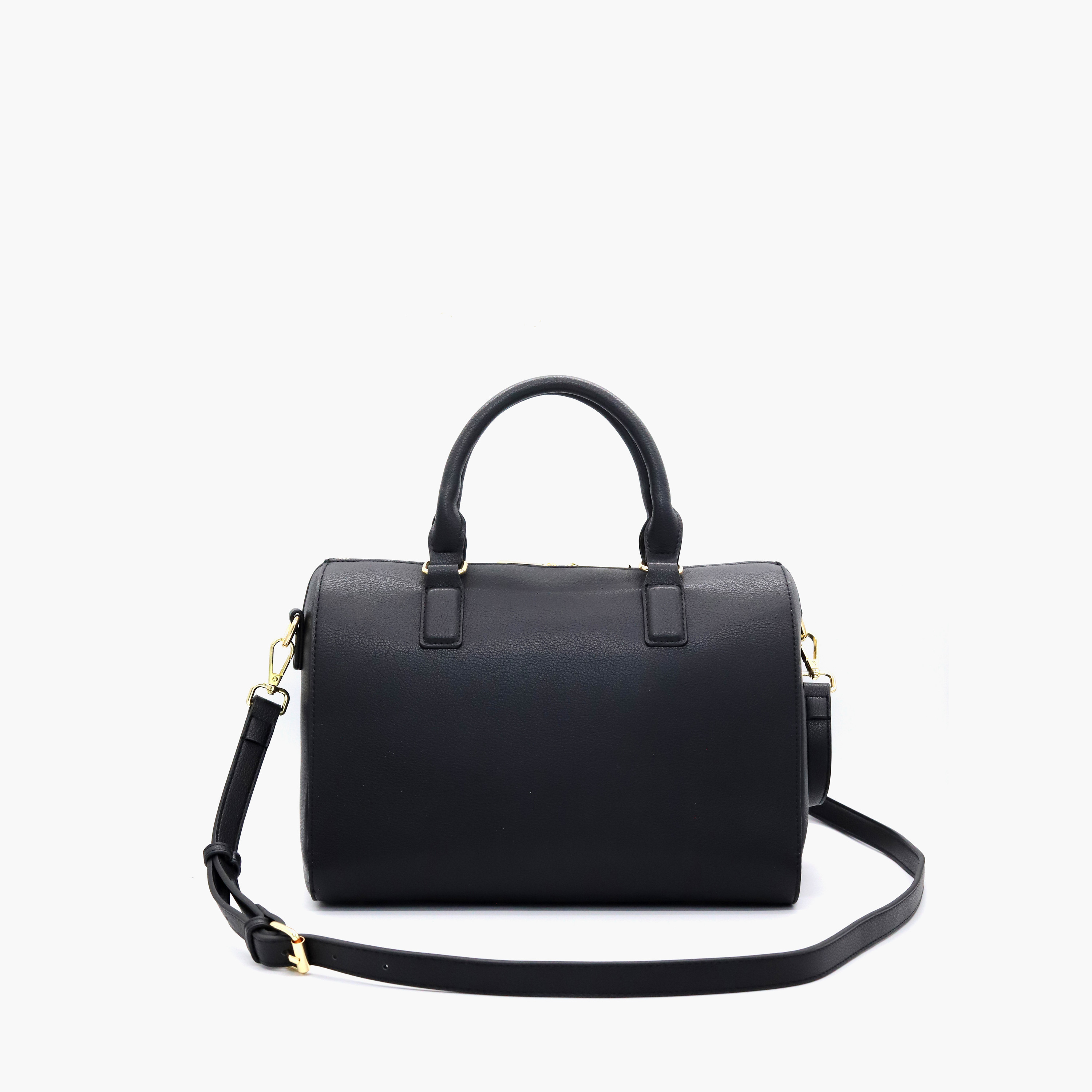 شنطة توتي سادة بحزام قابل للفصل وإغلاق بسحاب من في إيتاليا-women-bagsandwallets-handbags-image-4
