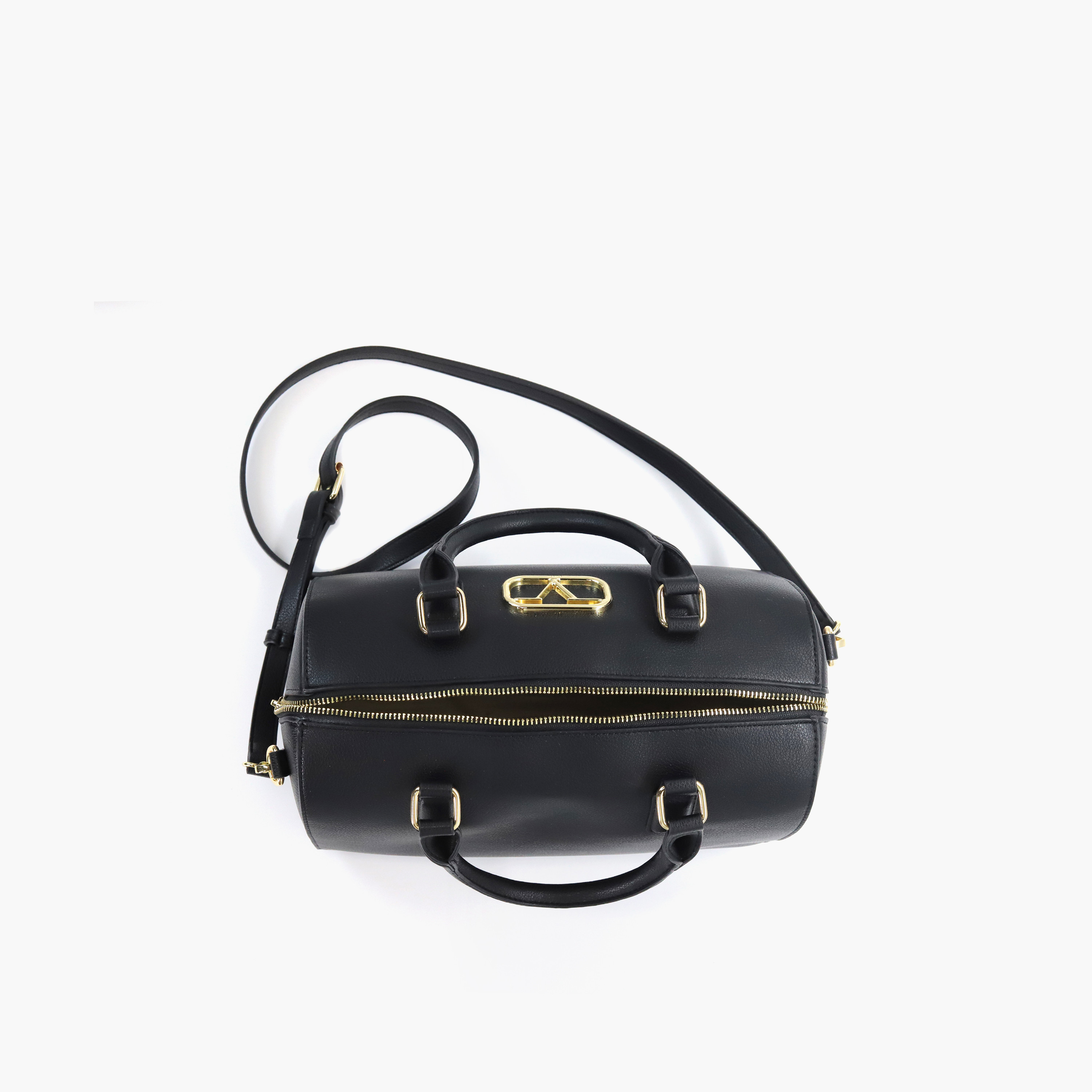 شنطة توتي سادة بحزام قابل للفصل وإغلاق بسحاب من في إيتاليا-women-bagsandwallets-handbags-image-6