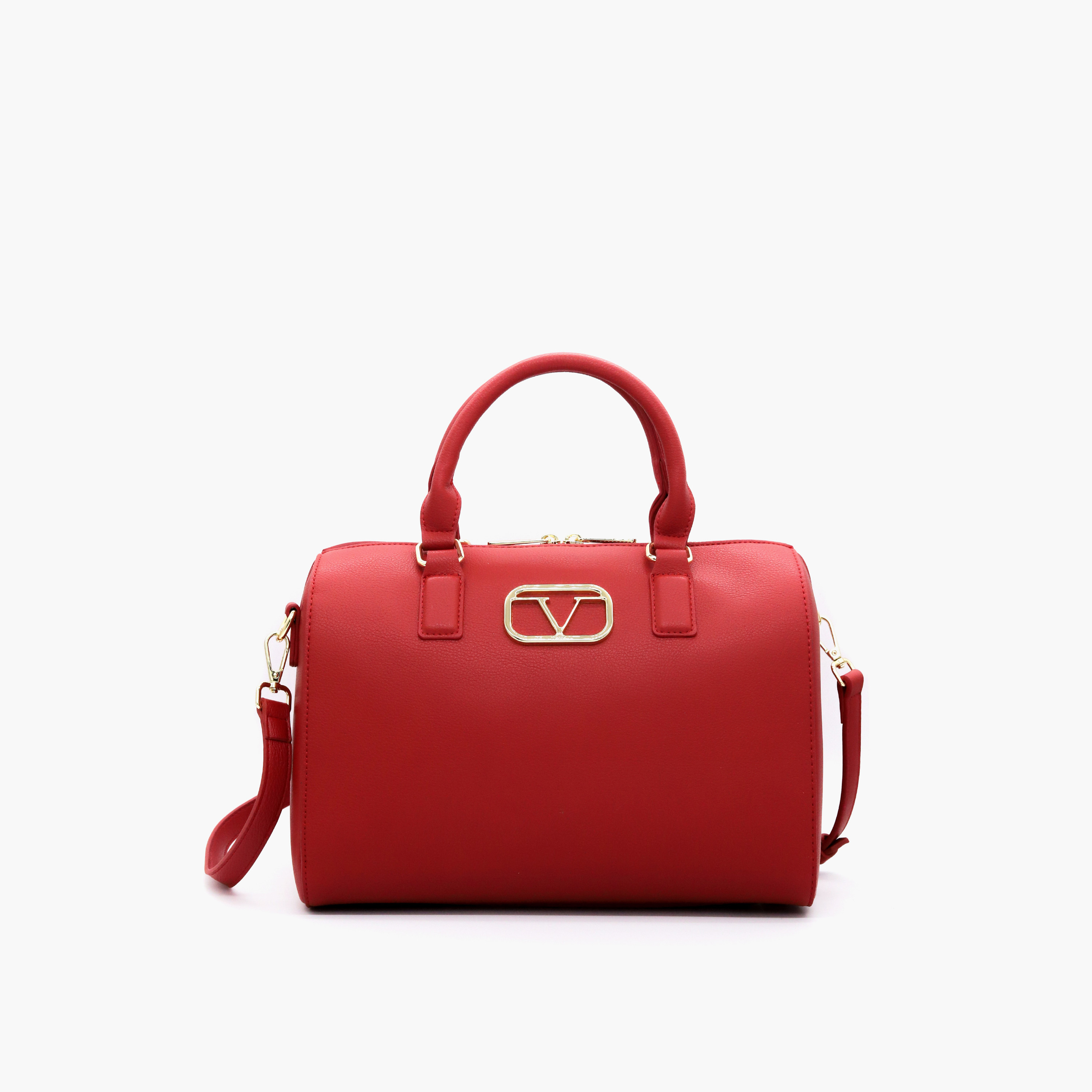 شنطة توتي سادة بحزام قابل للفصل وإغلاق بسحاب من في إيتاليا-women-bagsandwallets-handbags-image-9