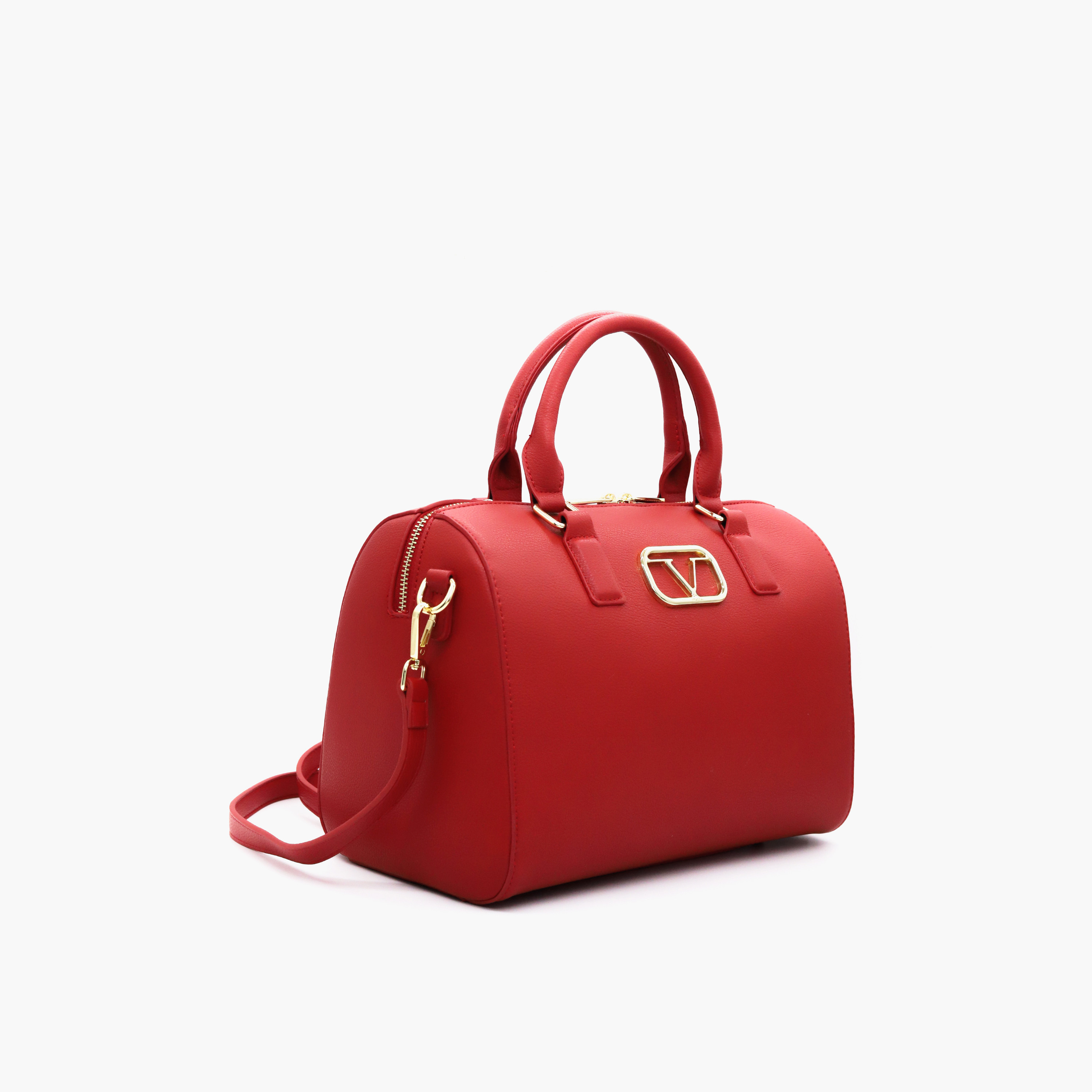 شنطة توتي سادة بحزام قابل للفصل وإغلاق بسحاب من في إيتاليا-women-bagsandwallets-handbags-image-10