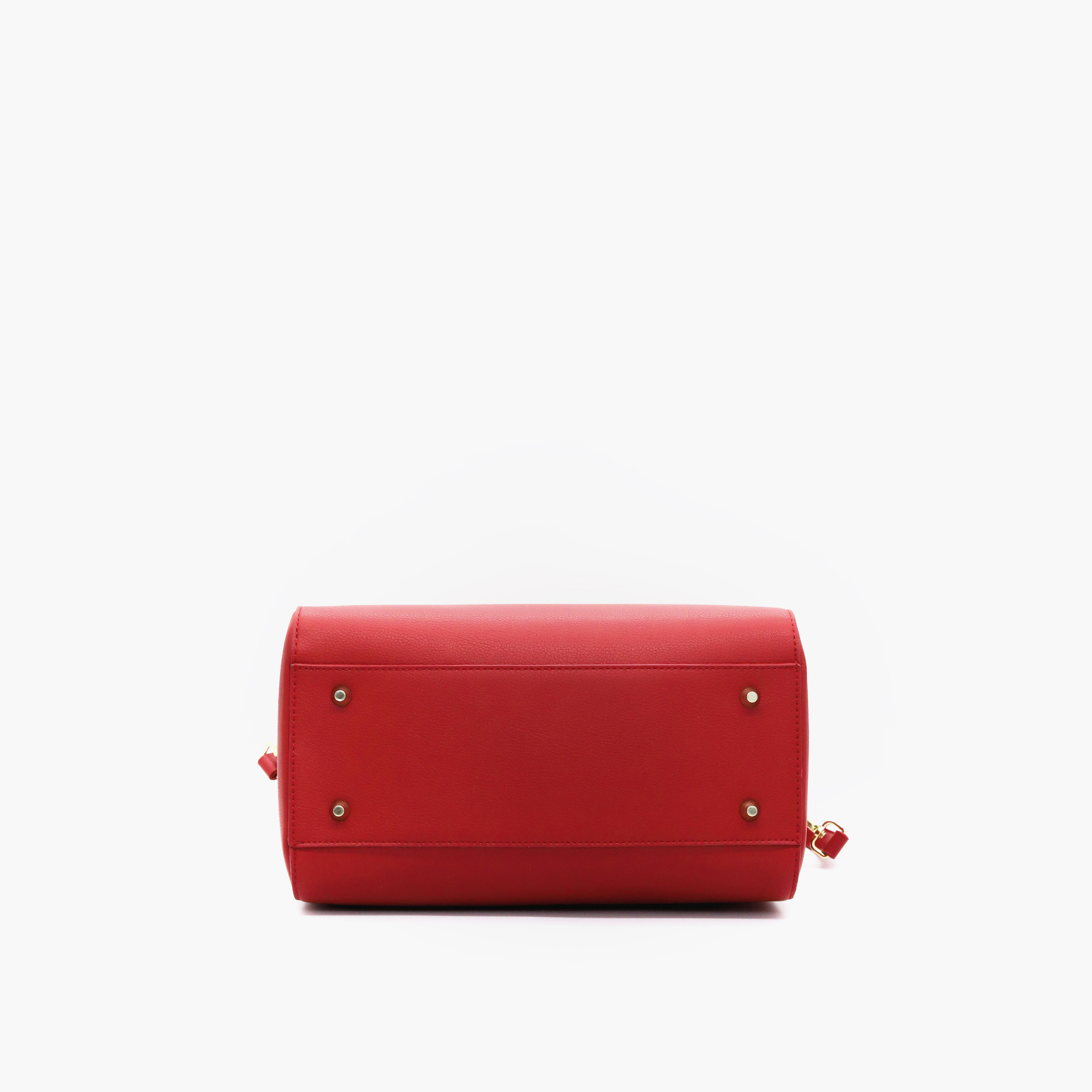 شنطة توتي سادة بحزام قابل للفصل وإغلاق بسحاب من في إيتاليا-women-bagsandwallets-handbags-image-13