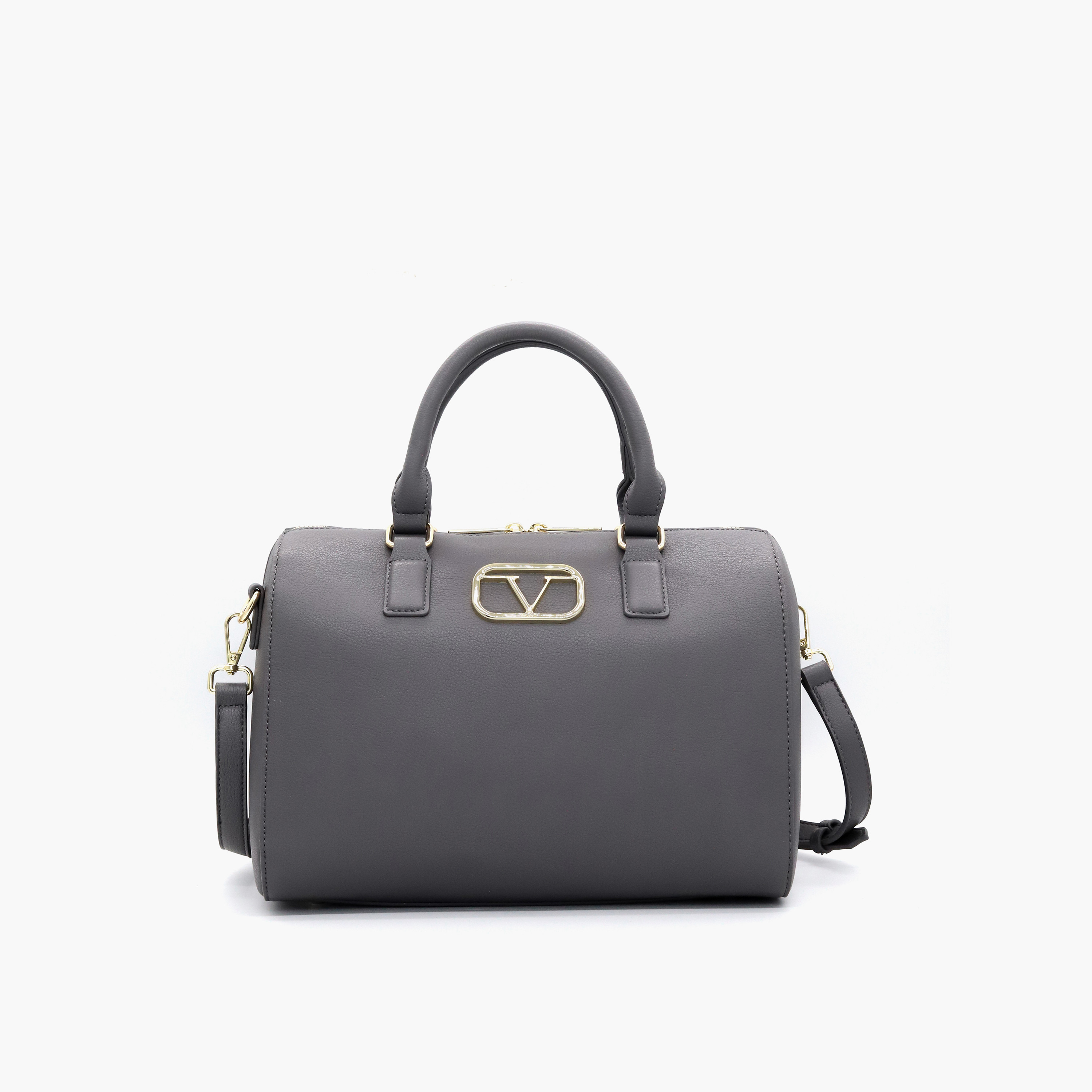 شنطة توتي سادة بحزام قابل للفصل وإغلاق بسحاب من في إيتاليا-women-bagsandwallets-handbags-image-17