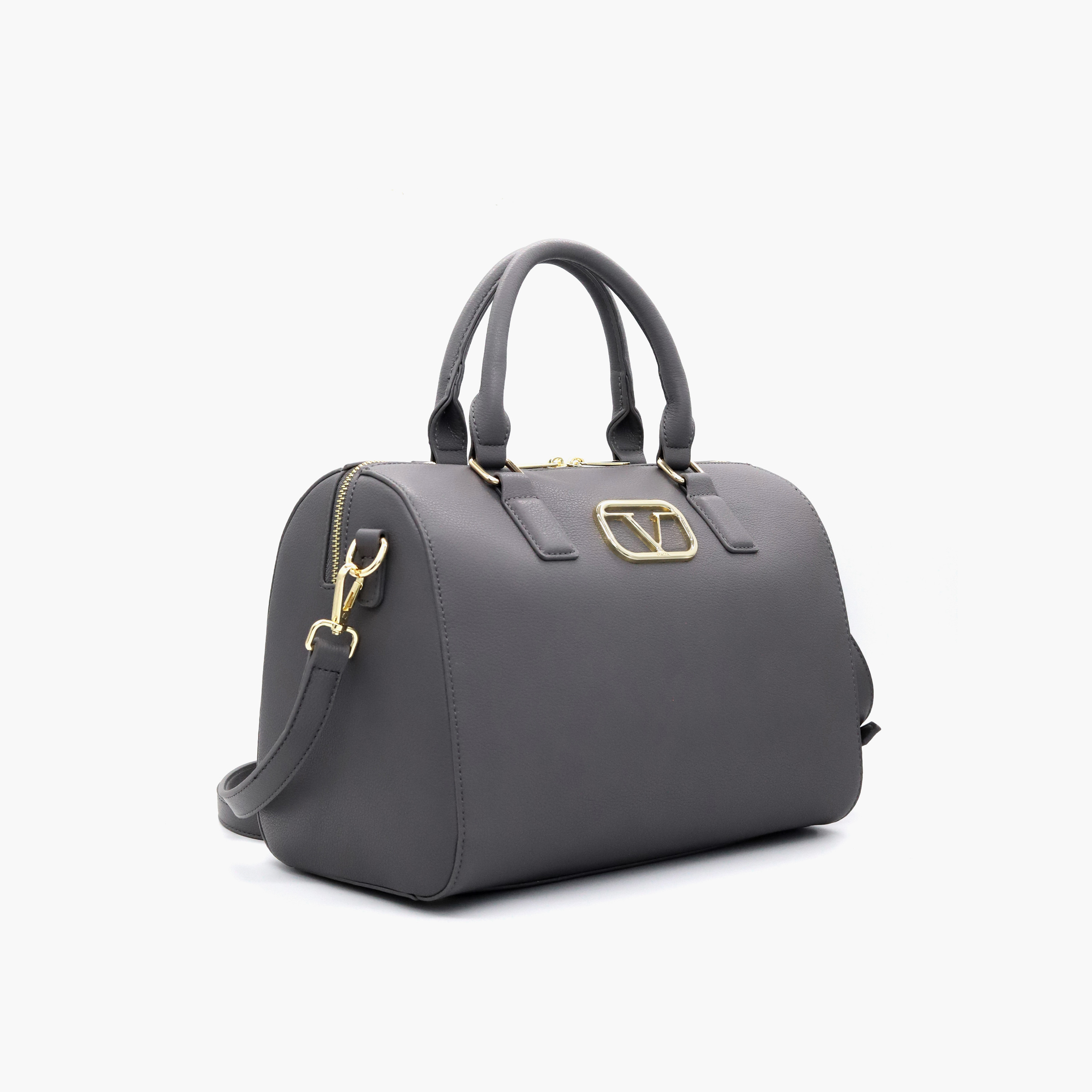 شنطة توتي سادة بحزام قابل للفصل وإغلاق بسحاب من في إيتاليا-women-bagsandwallets-handbags-image-18