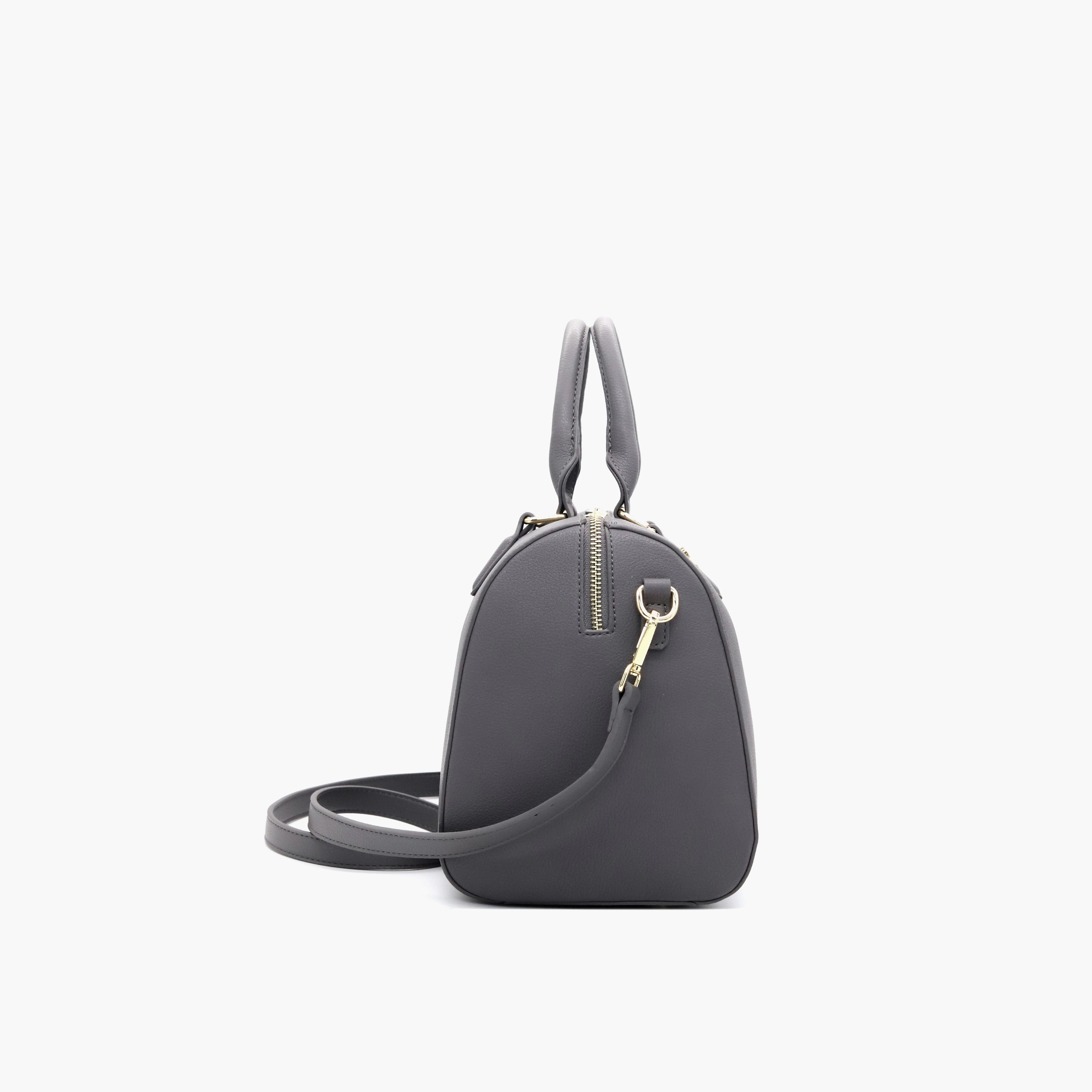 شنطة توتي سادة بحزام قابل للفصل وإغلاق بسحاب من في إيتاليا-women-bagsandwallets-handbags-image-19