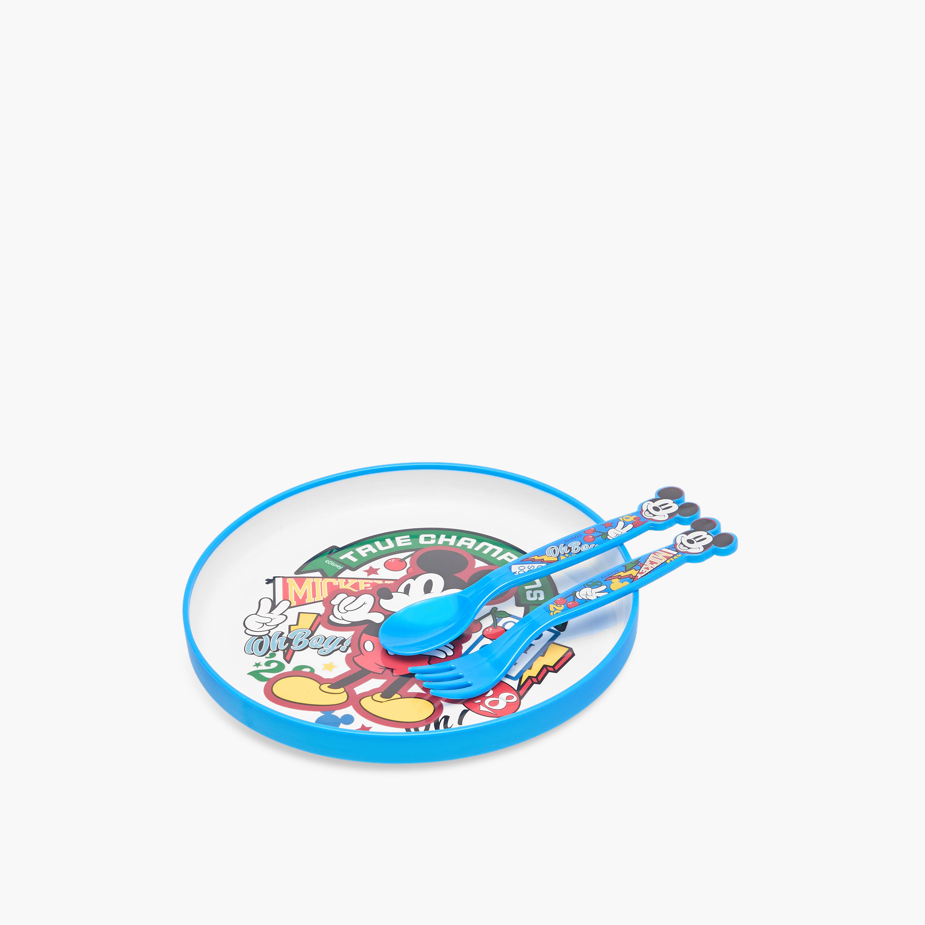 Disney Mickey Mouse Print 5-Piece Dinner Set-baby-feeding-mealtimeessentials-image-2