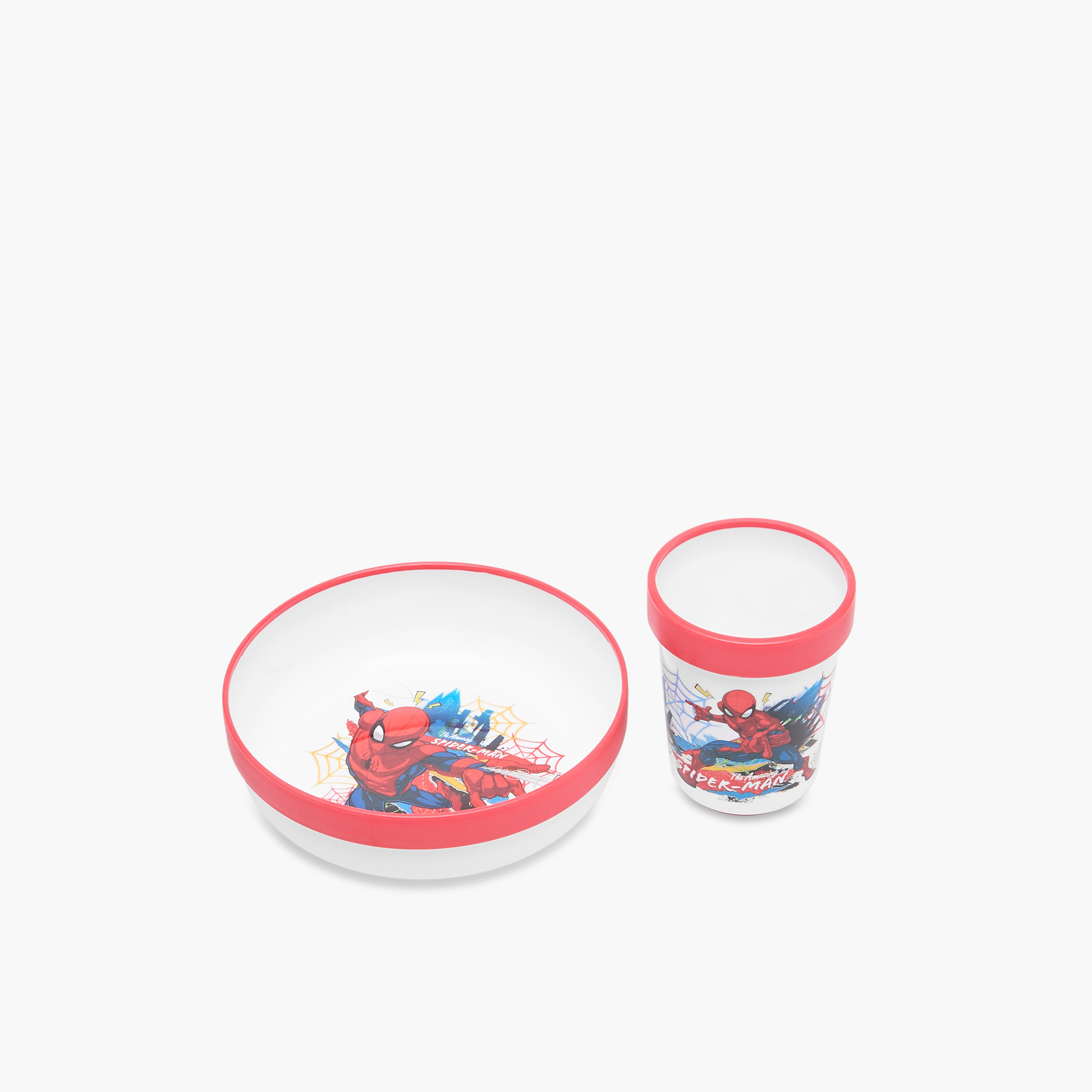 Spider-Man Print 5-Piece Dinner Set-baby-feeding-mealtimeessentials-image-3