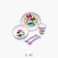 Disney Minnie Mouse Print 5-Piece Dinner Set-baby-feeding-mealtimeessentials-image-1