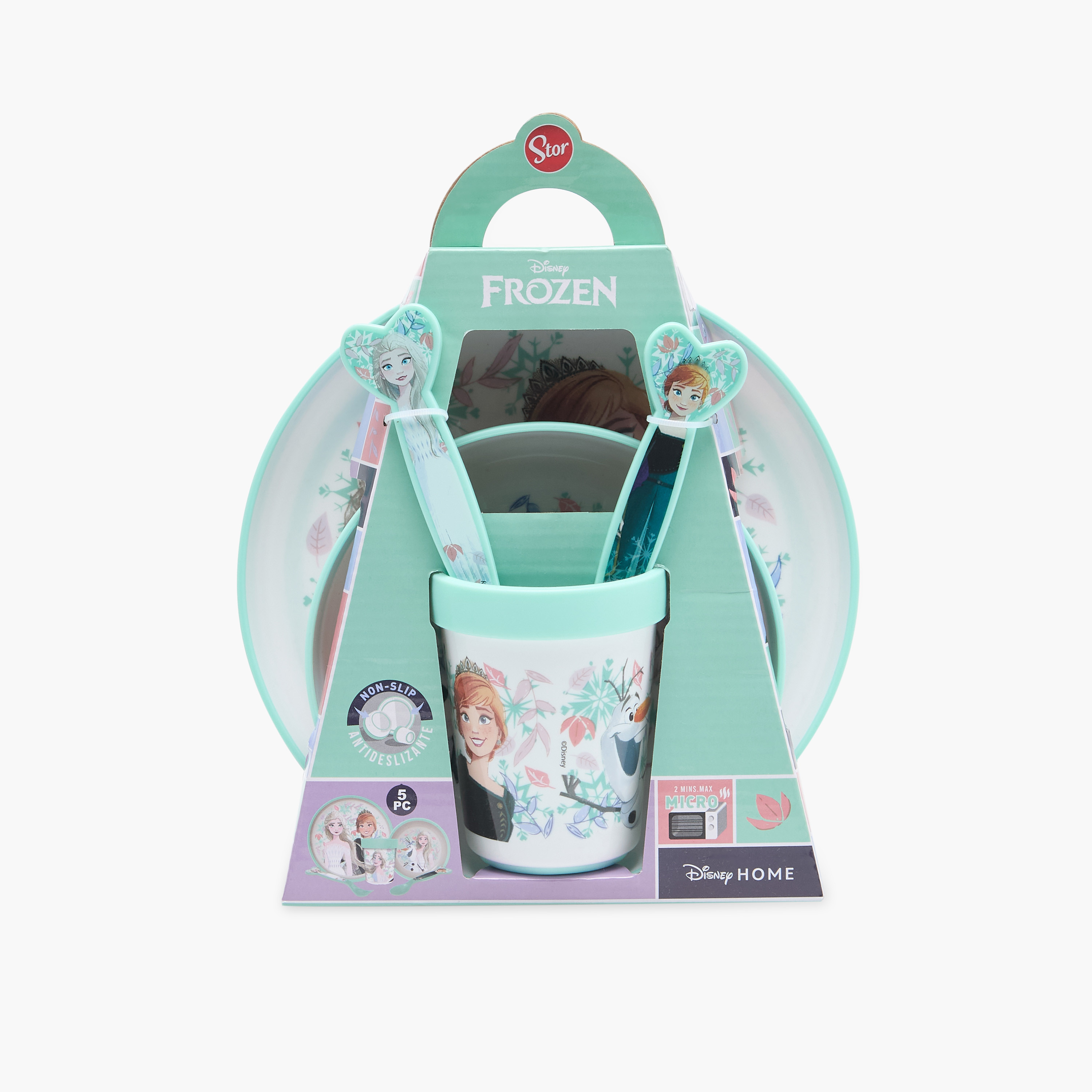 Disney Frozen Print 5-Piece Dinner Set-baby-feeding-mealtimeessentials-image-10