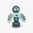 Juniors 4-Piece Spaceman Magnetic Robot Set-toys-buildingblocks-blocks-image-4