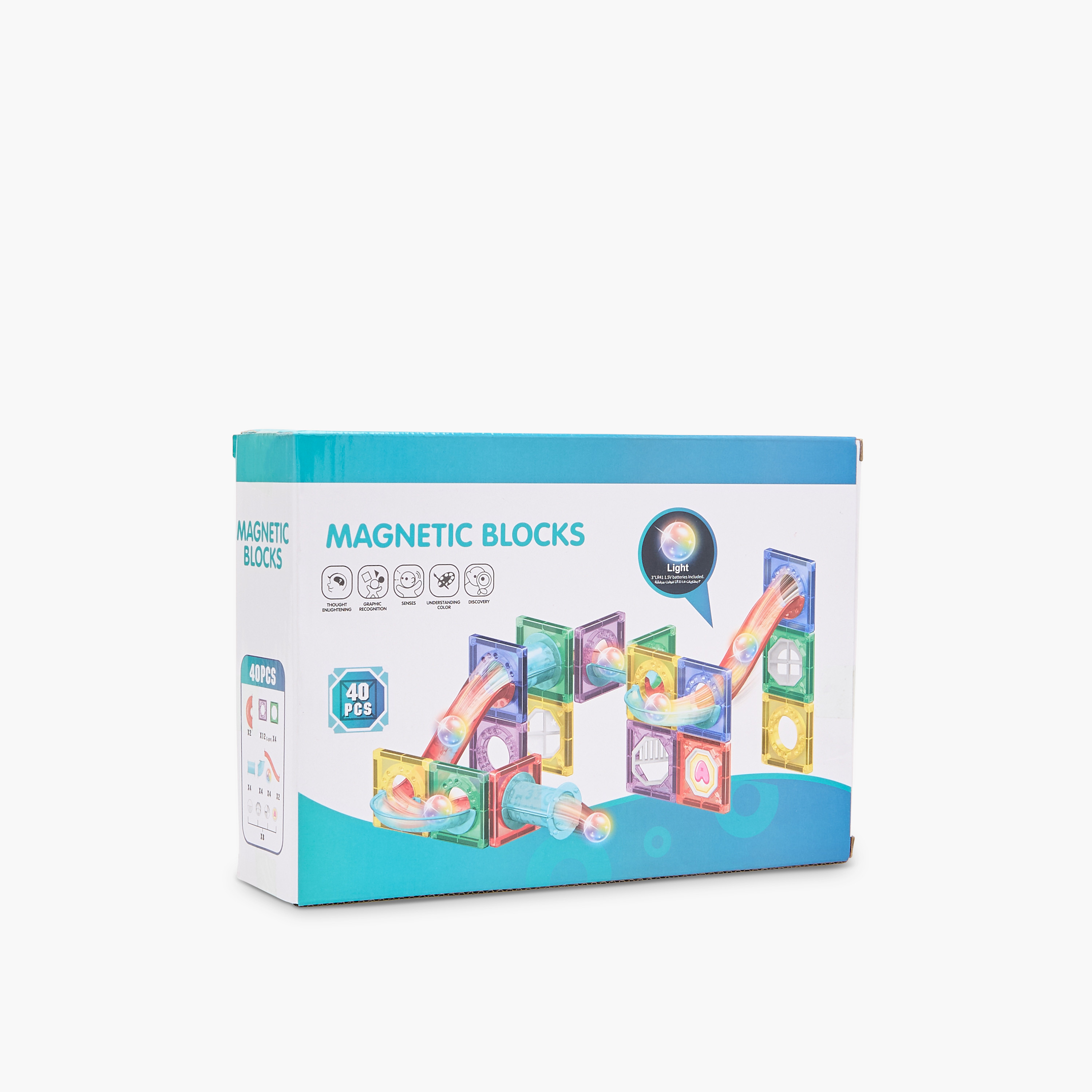 Juniors 40-Piece Magnetic Blocks Playset-toys-buildingblocks-blocks-image-7