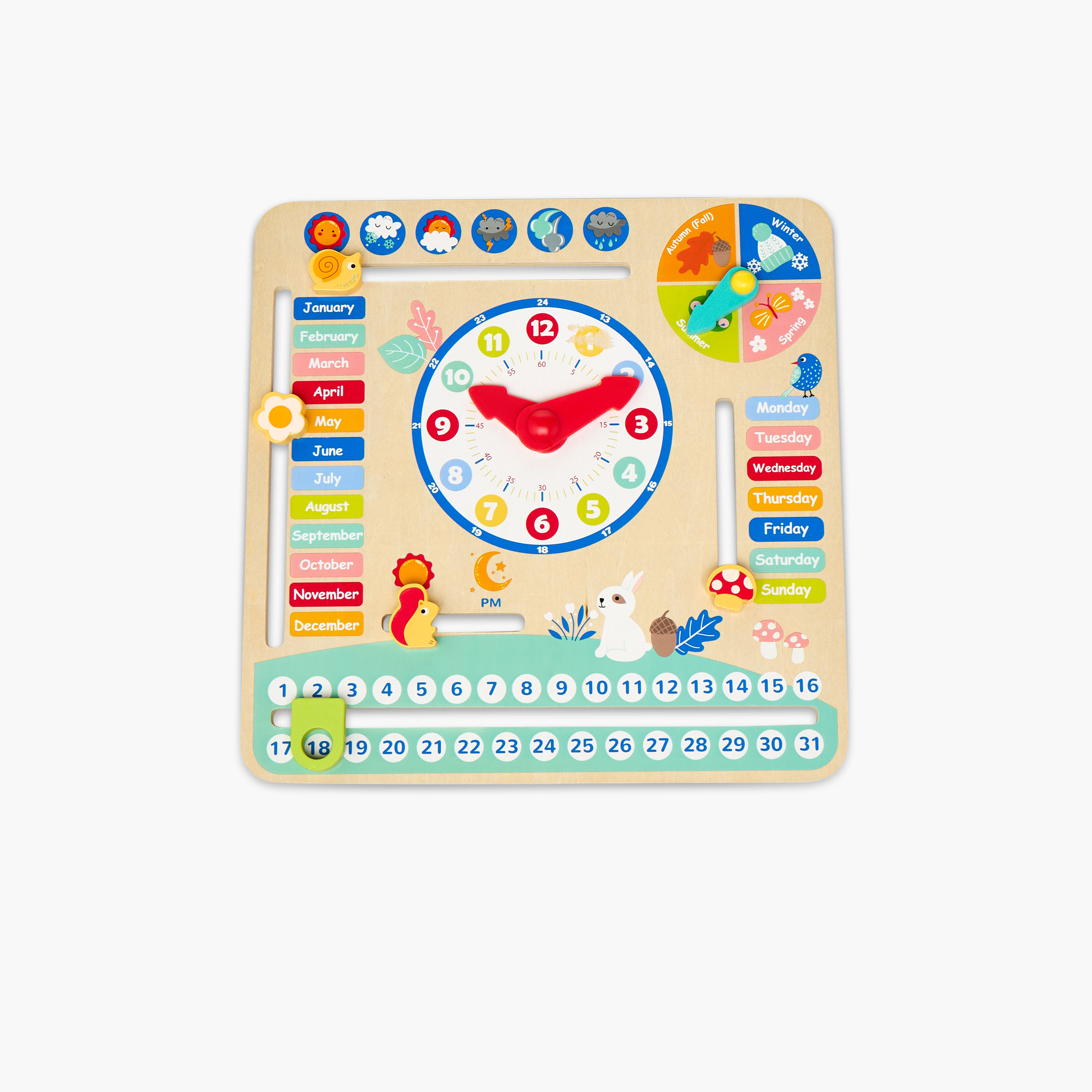 Juniors My Calendar Educational Toy-toys-babyandtoddlertoys-learningtoys-image-1