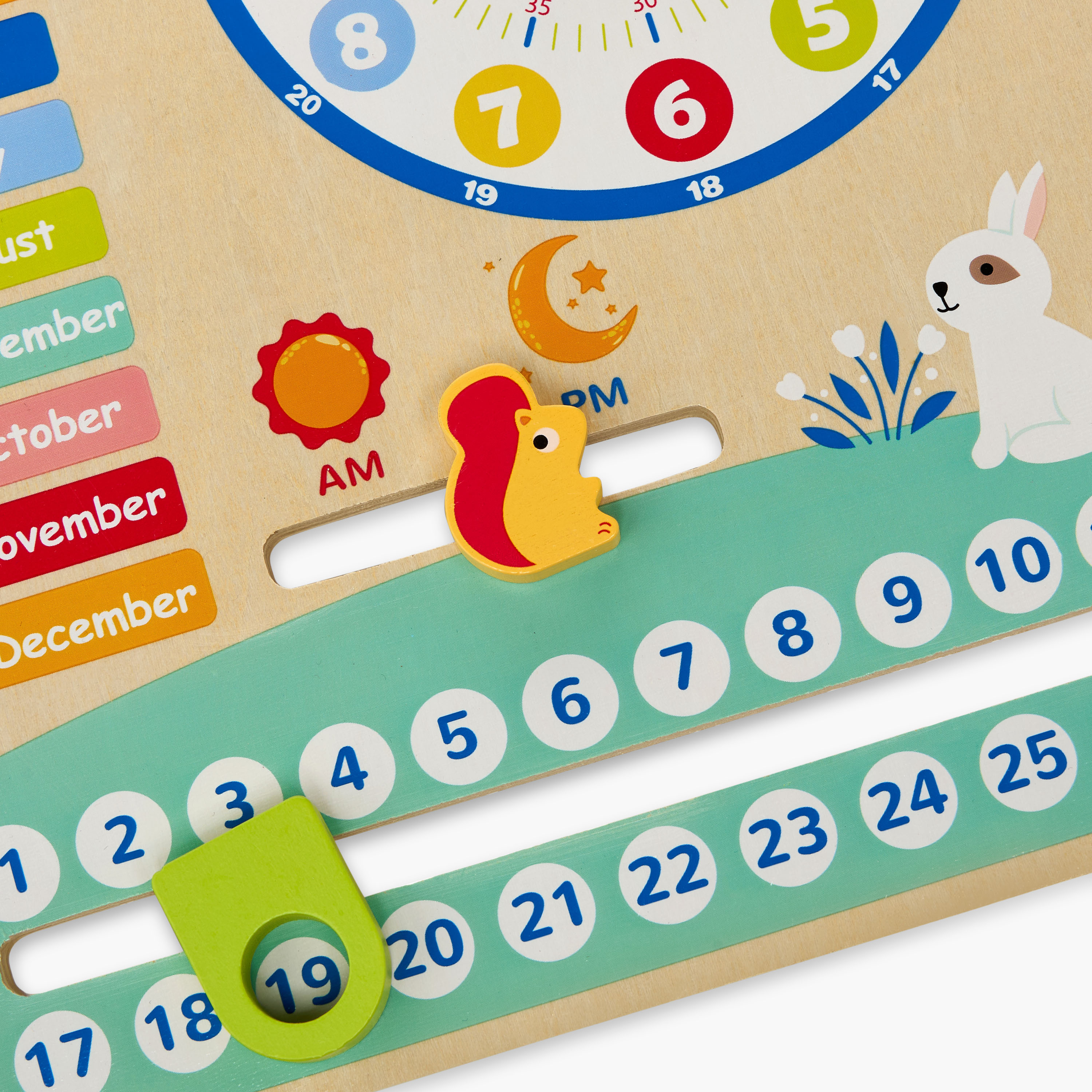Juniors My Calendar Educational Toy-toys-babyandtoddlertoys-learningtoys-image-3