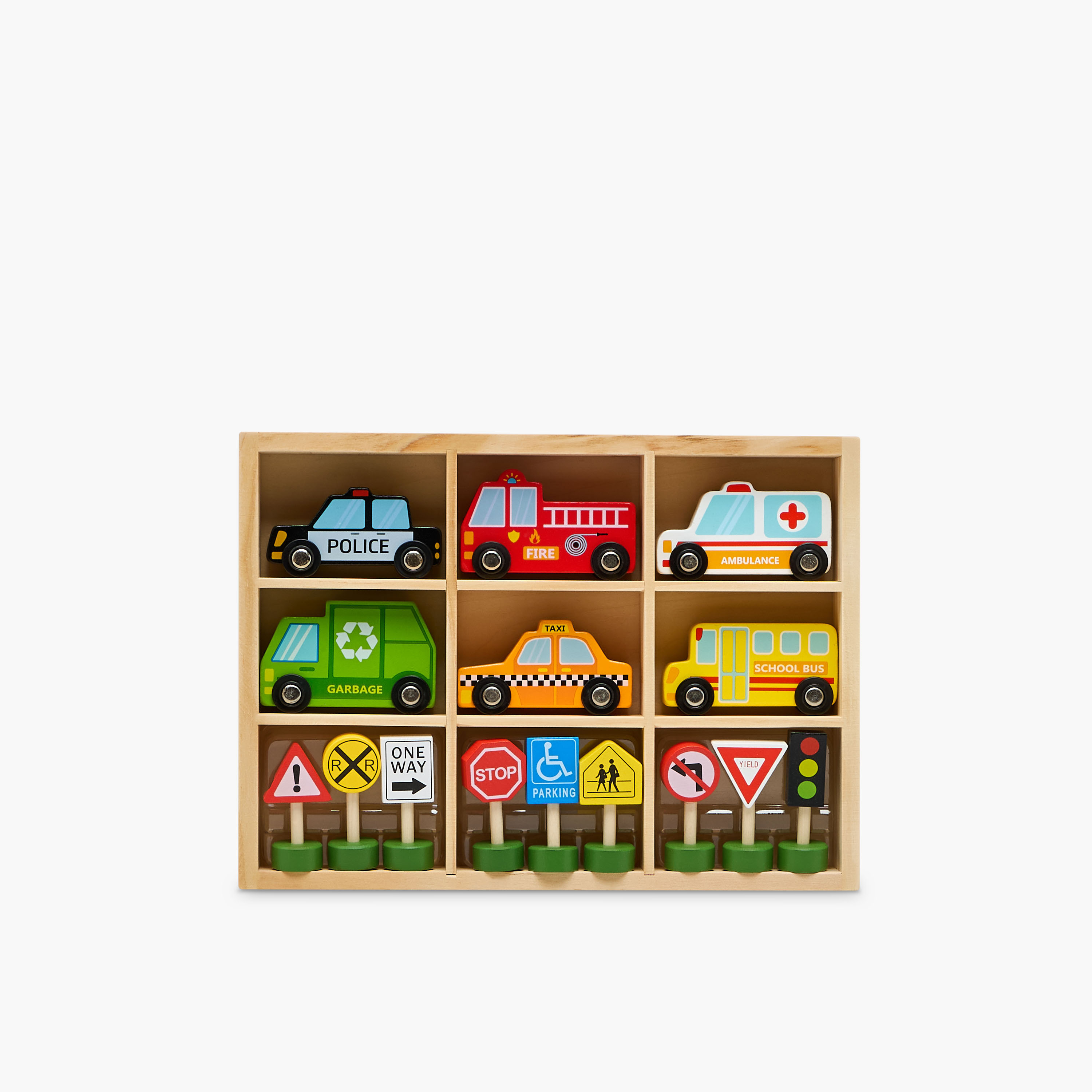 Juniors Transportation and Street Sign Playset-toys-babyandtoddlertoys-learningtoys-image-1