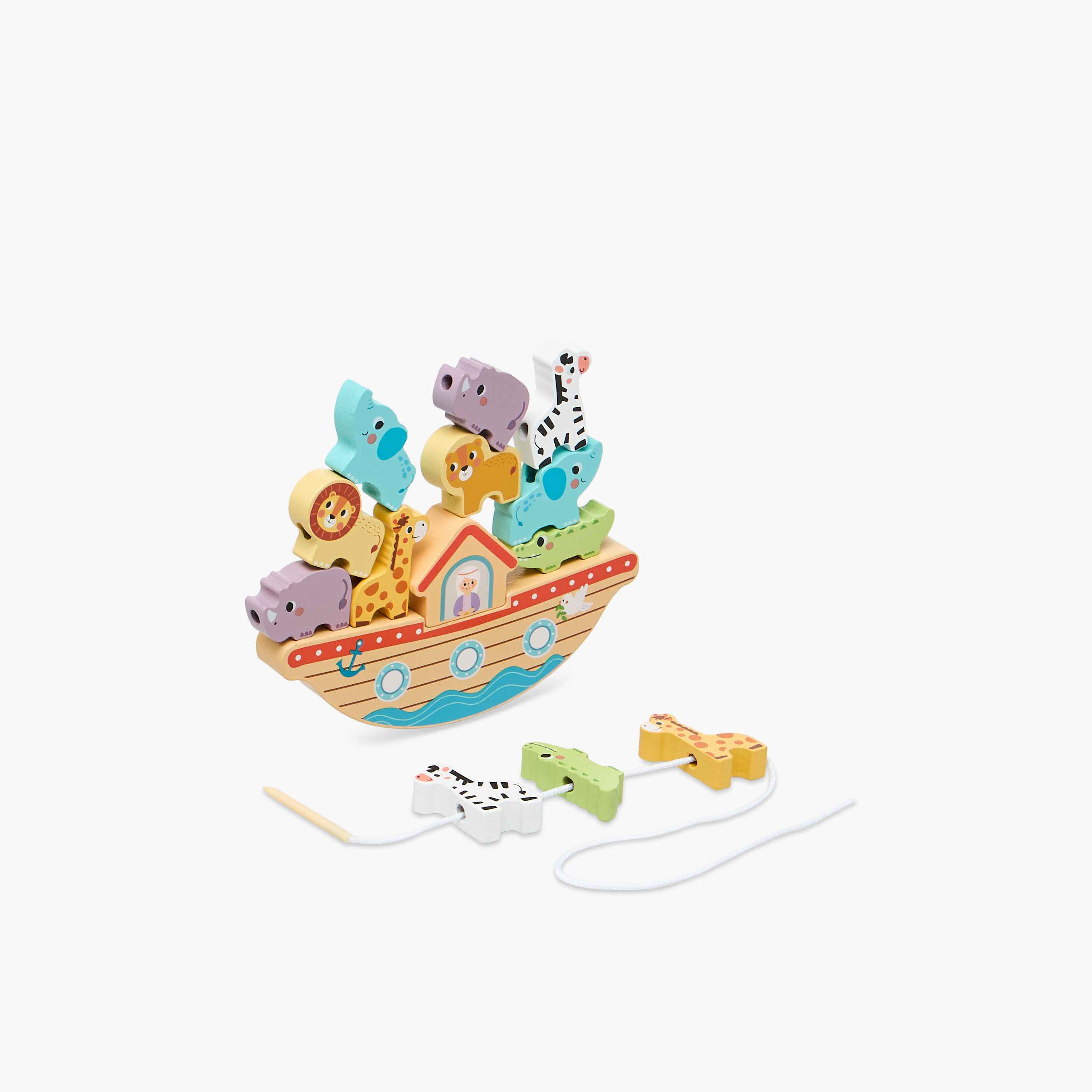 Juniors 2-in-1 Noah's Ark Balance Educational Toy Set-toys-babyandtoddlertoys-learningtoys-image-1
