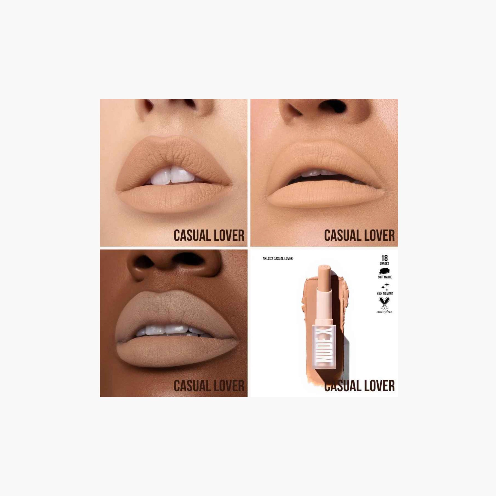 Beauty Creations Nude X Matte Lipstick-beautyandpersonalcare-makeup-lips-lipsticks-image-2