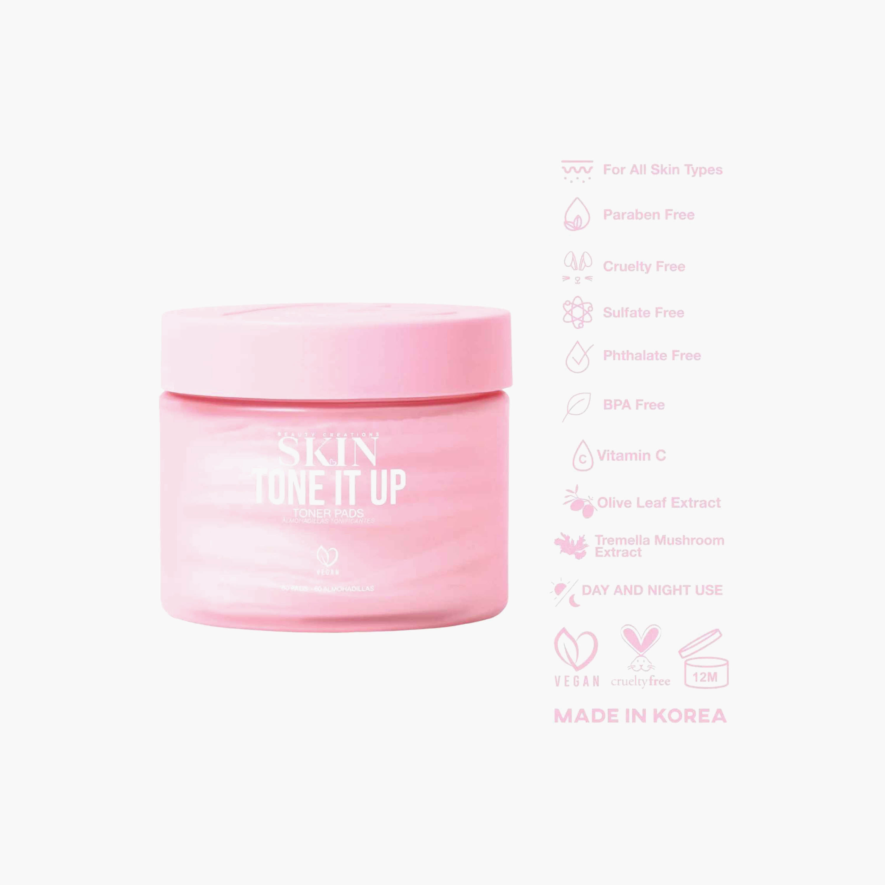 Beauty Creations Skin Tone It Up Toner Pads-beautyandpersonalcare-skin-cleansers-tonerandmists-image-2
