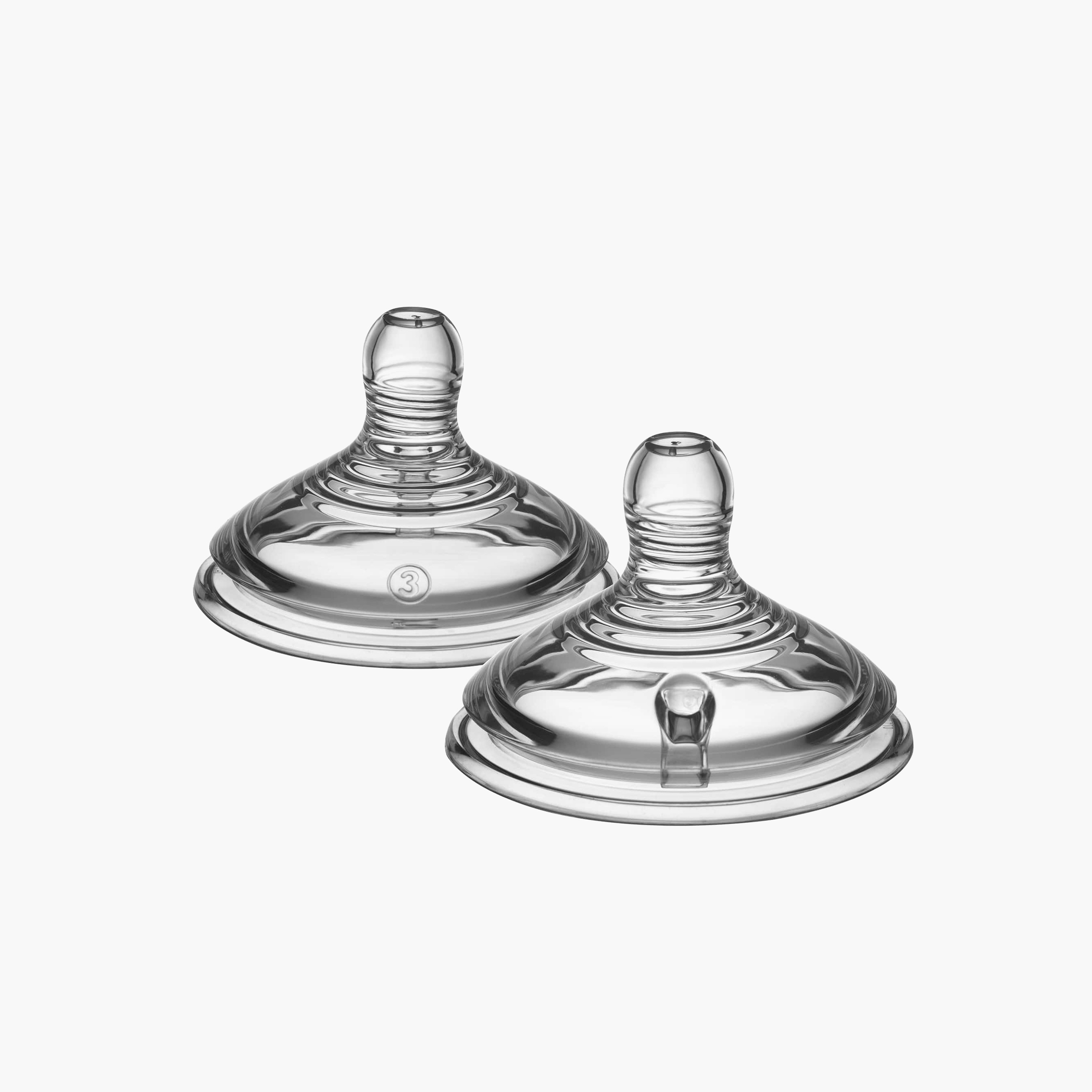 حلمات تدفق سريع ناتشورال ستارت من تومي تيبي - طقم من قطعتين-baby-feeding-feedingbottles-bottlesandteats-image-1