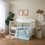 طقم لحاف ووسادة بطبعات حيوانات قطعتين من جونيورز-baby-nursery-babybedding-image-2