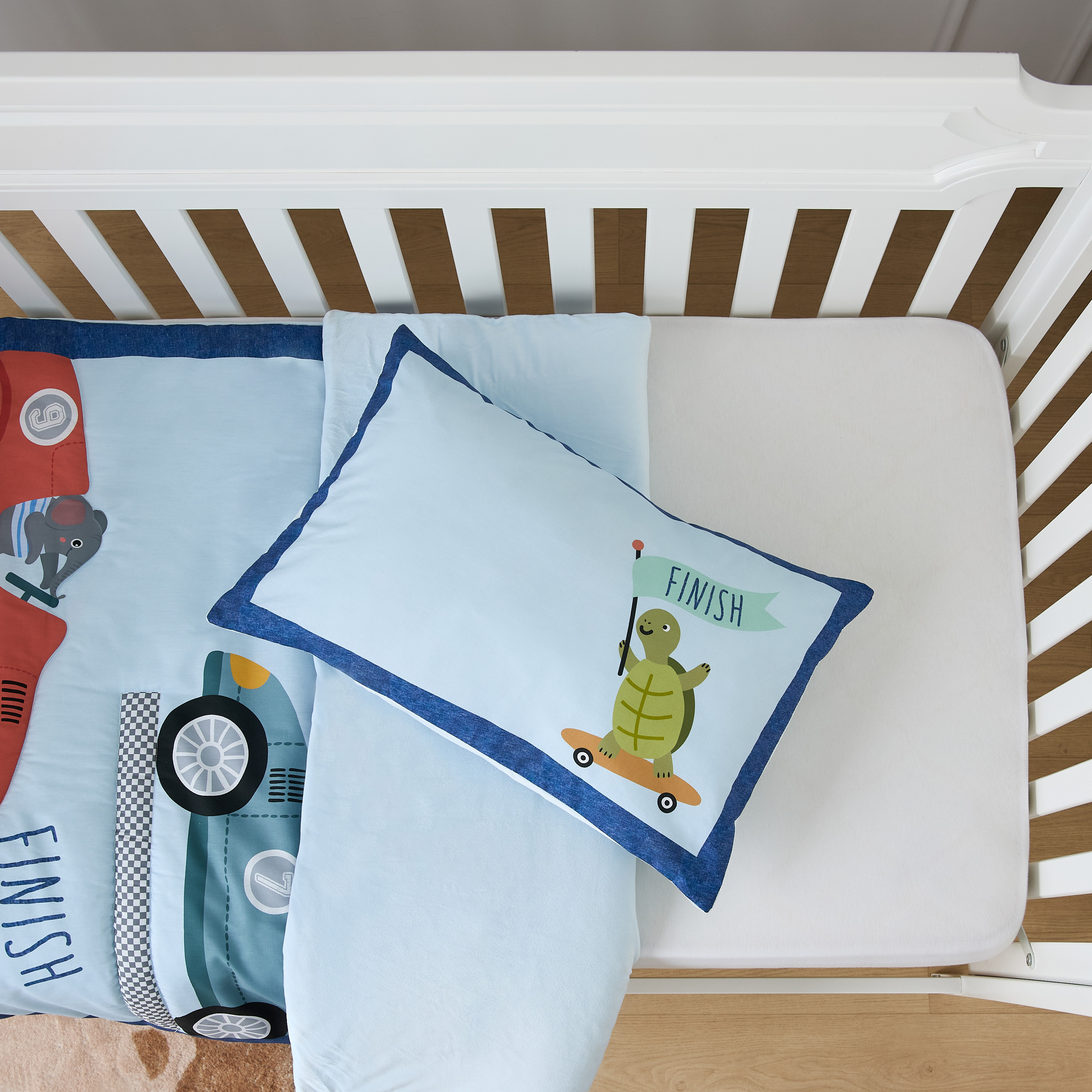 Juniors 2-Piece Car Print Comforter and Pillow Set-baby-nursery-babybedding-image-3