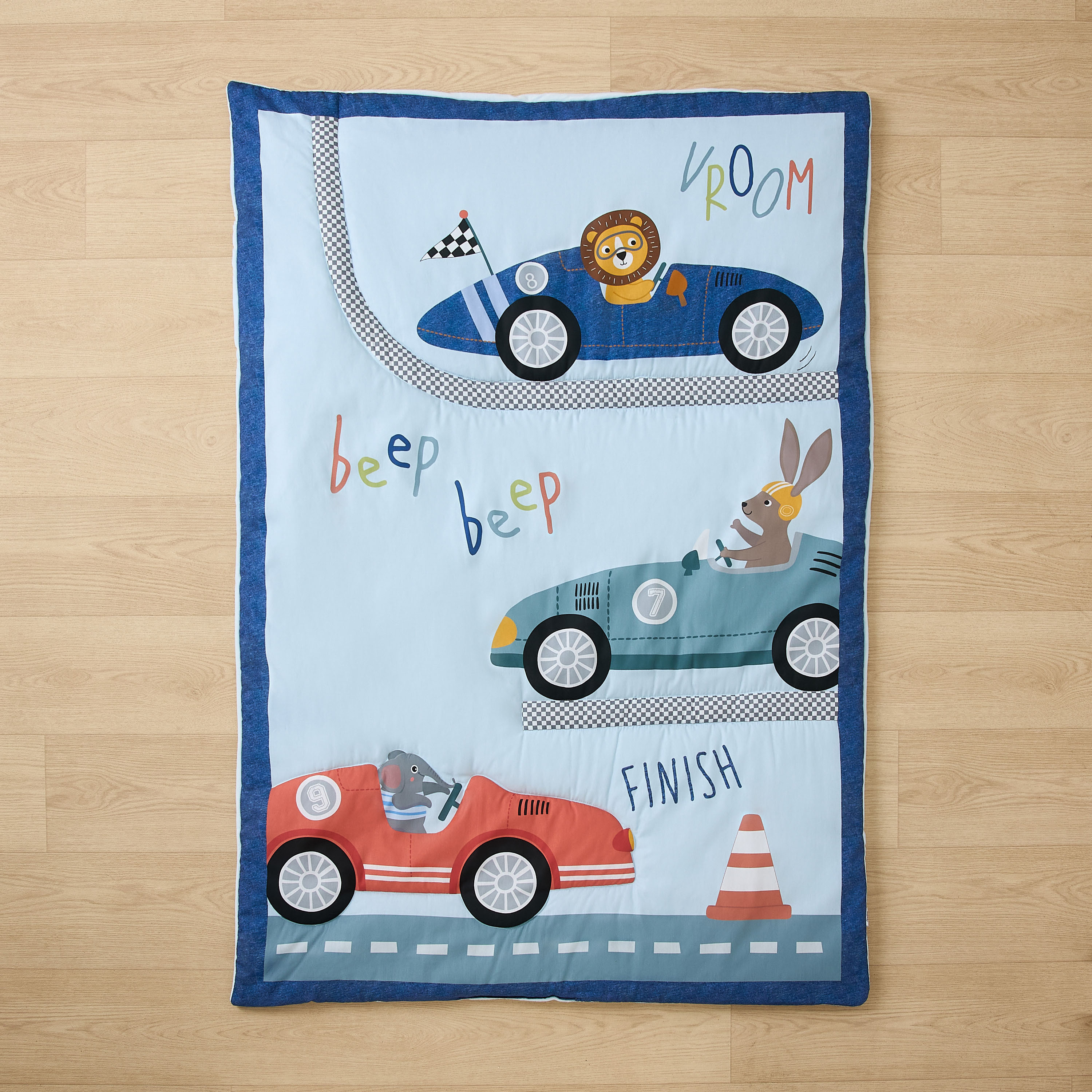 Juniors 2-Piece Car Print Comforter and Pillow Set-baby-nursery-babybedding-image-4