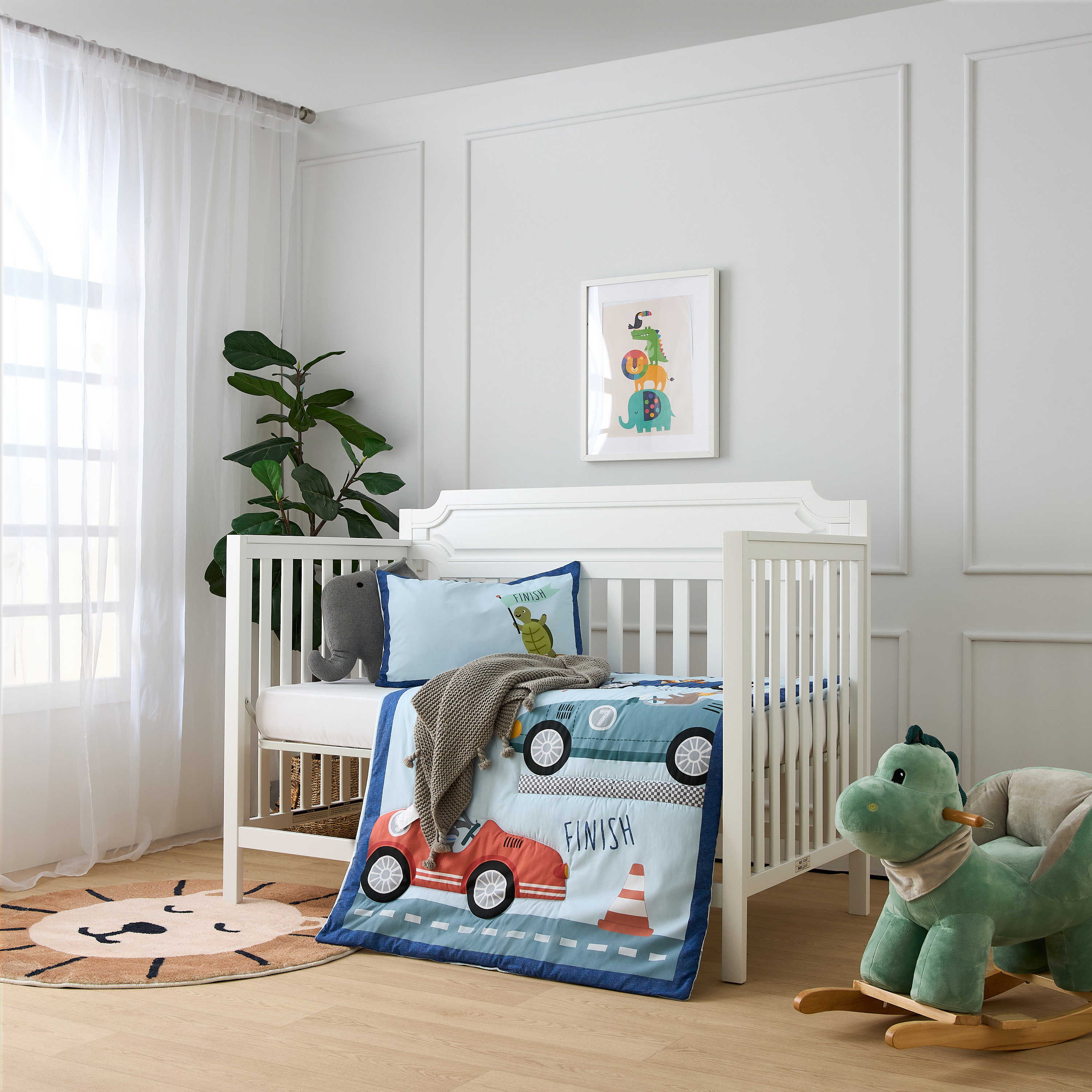Juniors 2-Piece Car Print Comforter and Pillow Set-baby-nursery-babybedding-image-8