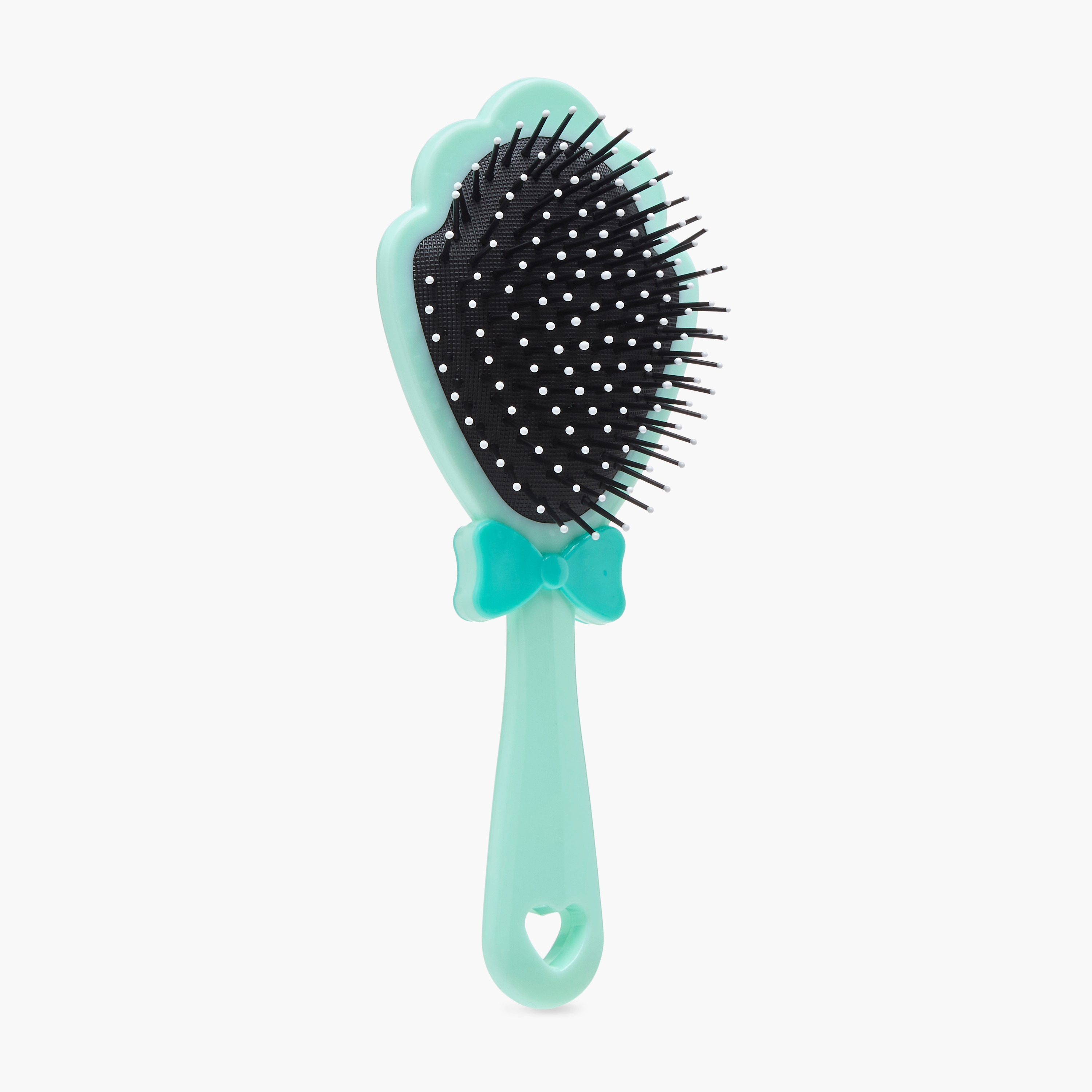 Mermaid Print Paddle Hair Brush with Bow Accent-women-hairaccessories-brushesandcombs-image-2
