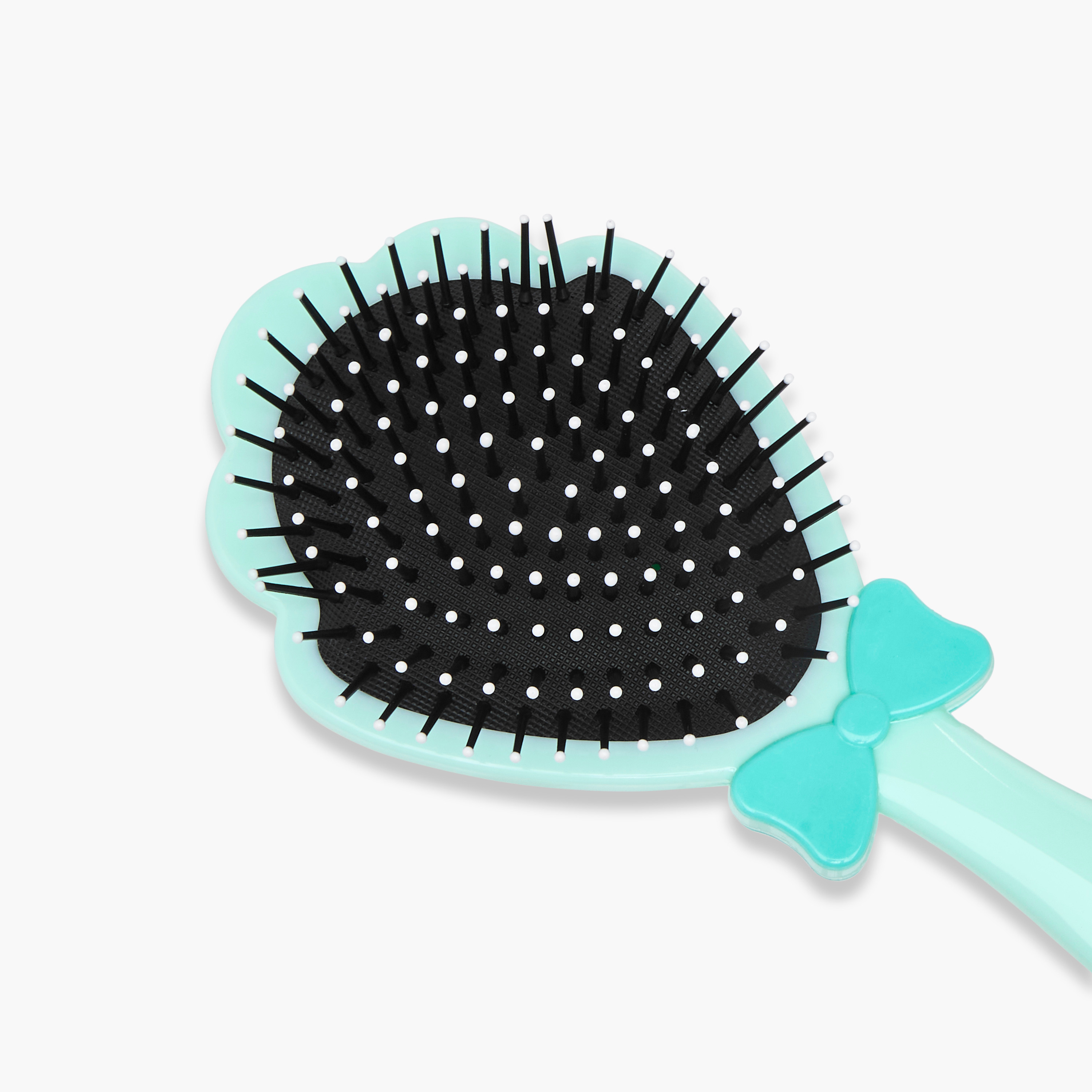 Mermaid Print Paddle Hair Brush with Bow Accent-women-hairaccessories-brushesandcombs-image-4