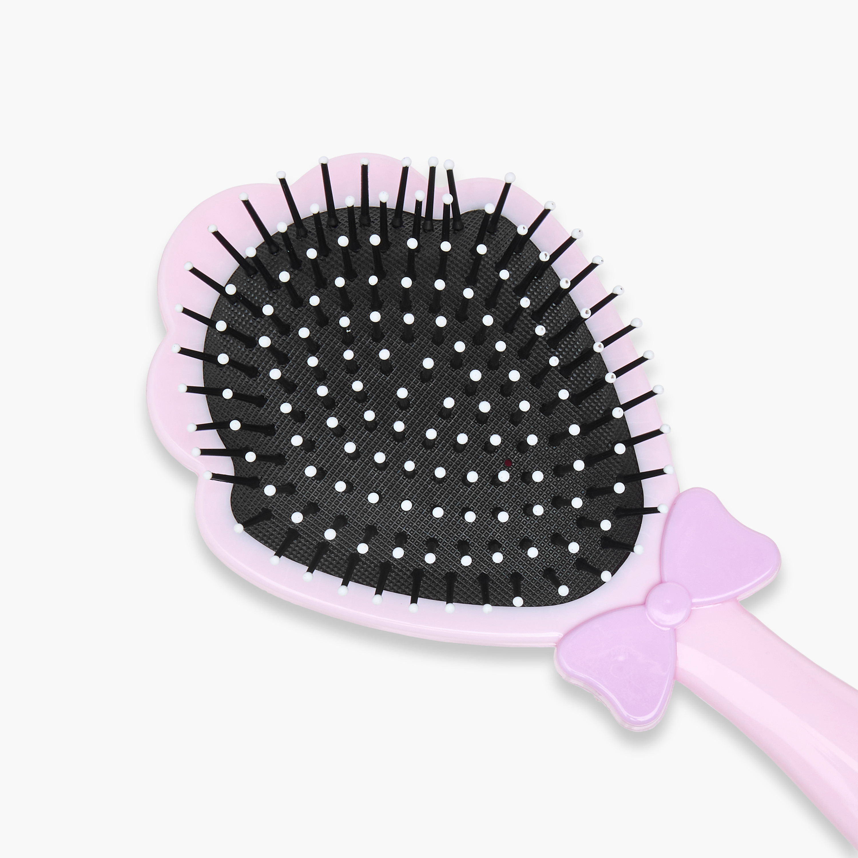 Panda Print Paddle Hair Brush with Bow Accent-women-hairaccessories-brushesandcombs-image-4