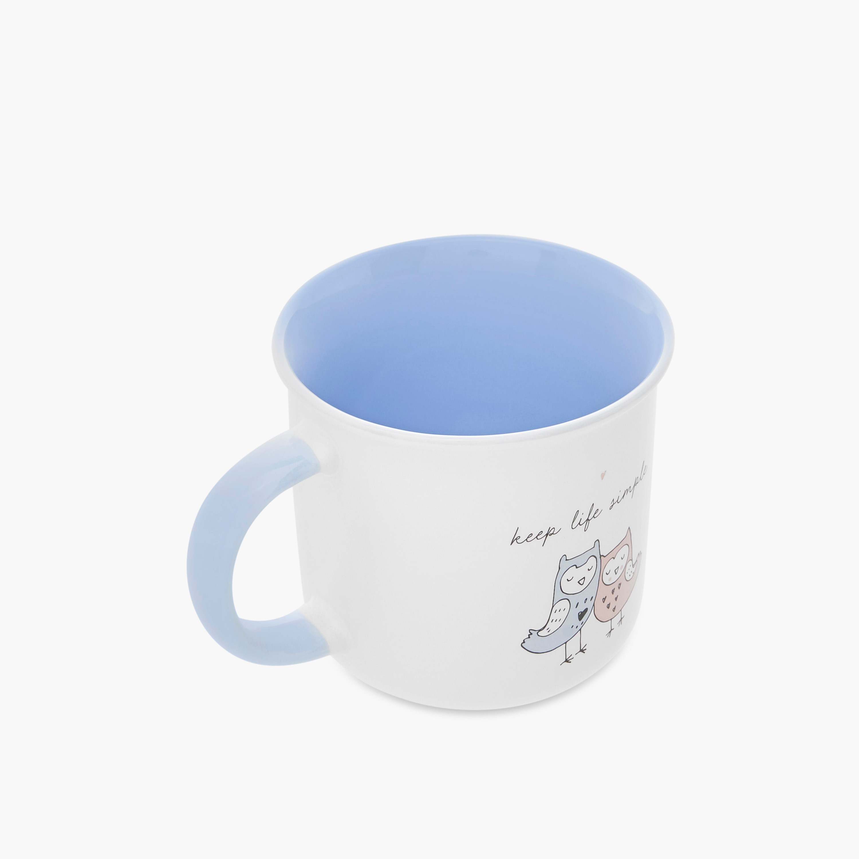 مج خزف صيني بطبعات بومة مع مقبض - 355 مل-household-dining-teaandcoffee-mugsandcups-image-2
