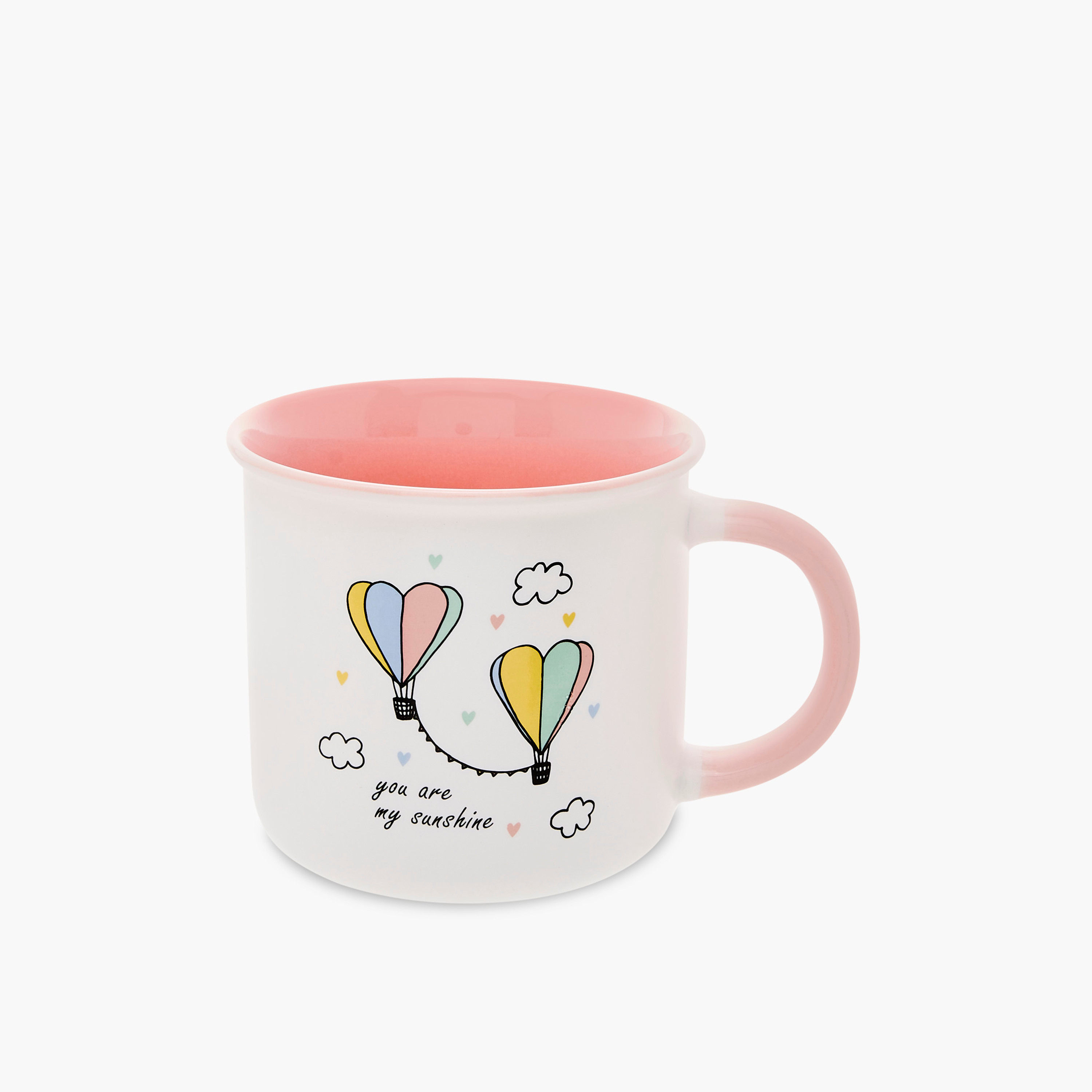 Balloon Print New Bone China Mug with Handle - 355 ml-household-dining-teaandcoffee-mugsandcups-image-1