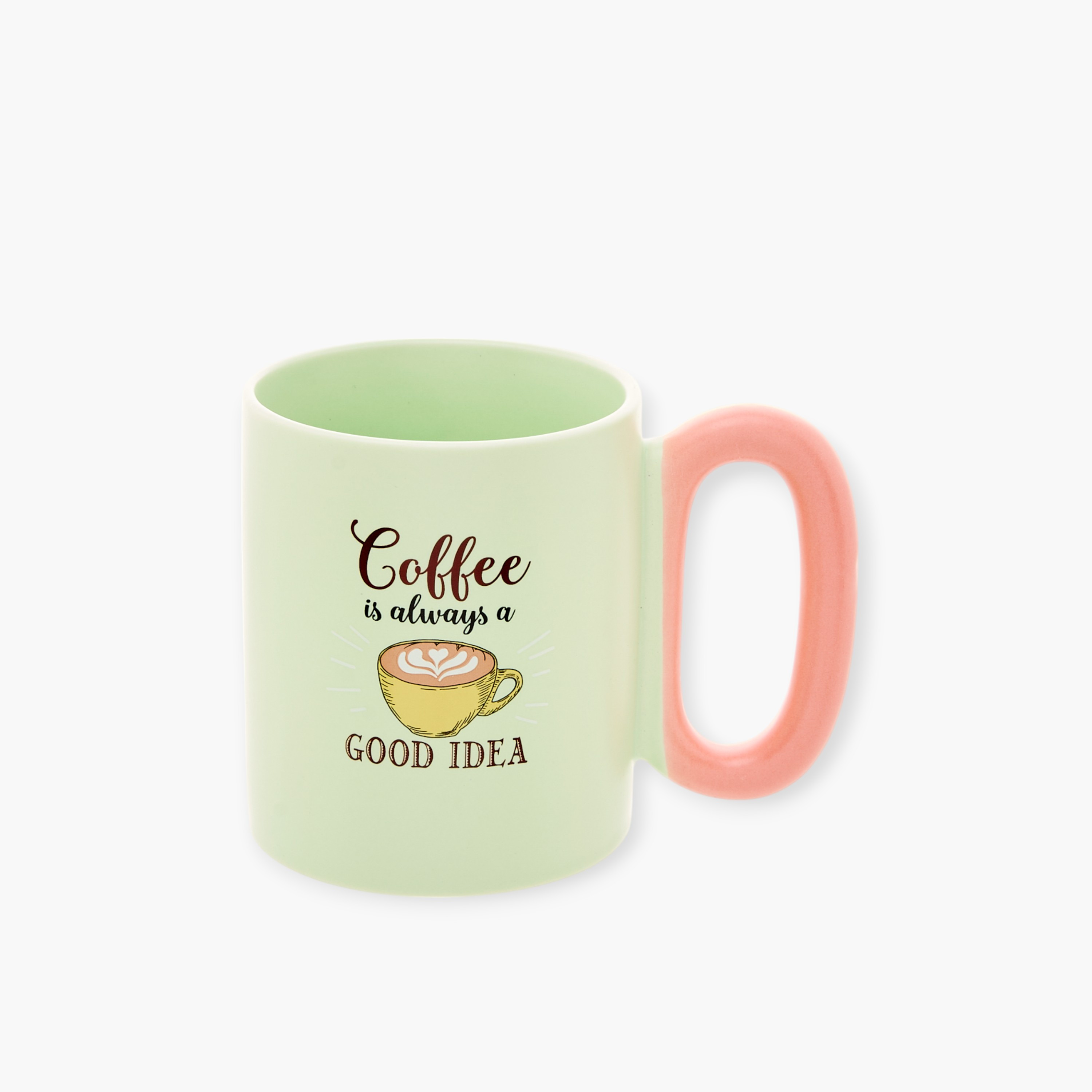 Coffee Print New Bone China Mug with Handle - 340 ml-household-dining-teaandcoffee-mugsandcups-image-1
