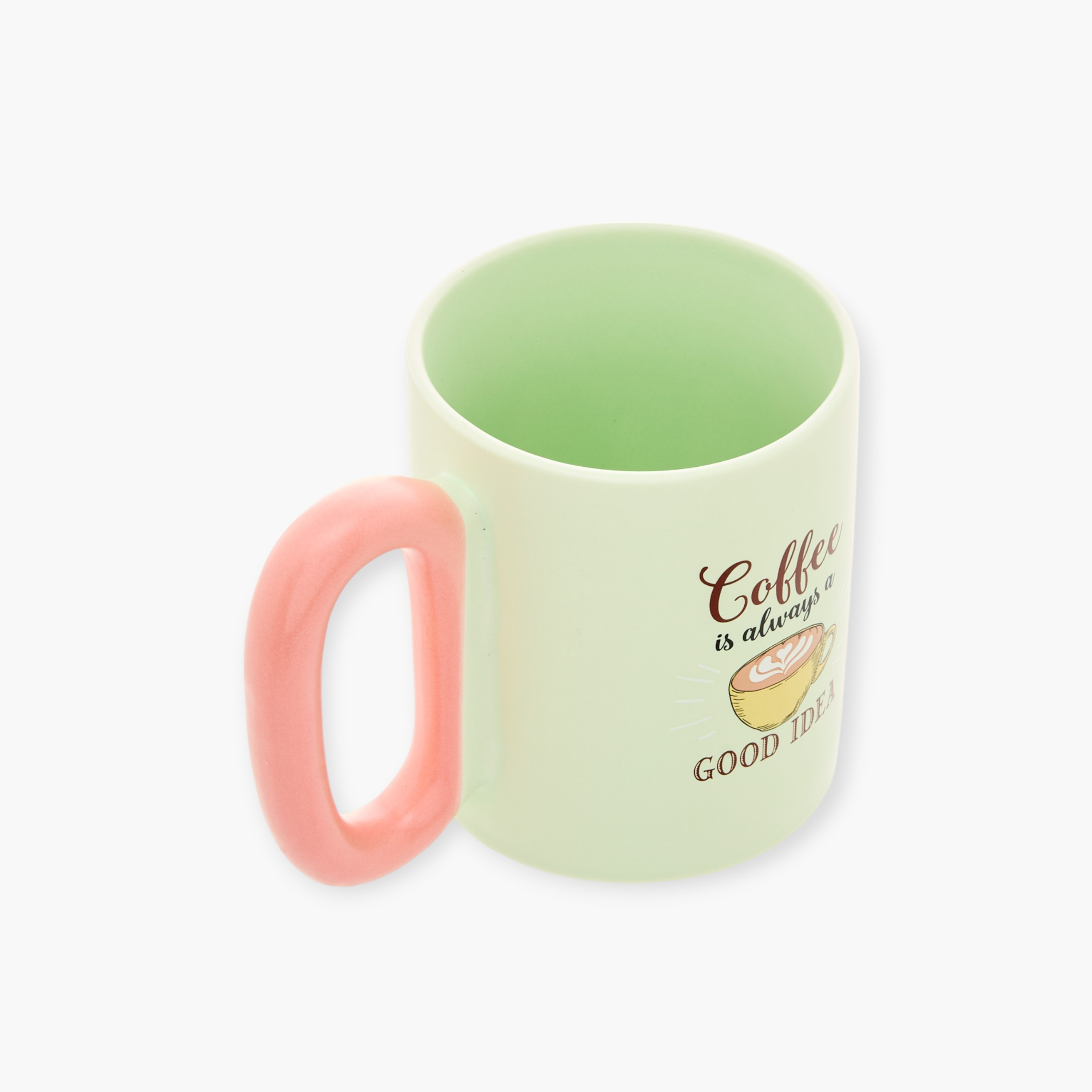 Coffee Print New Bone China Mug with Handle - 340 ml-household-dining-teaandcoffee-mugsandcups-image-3