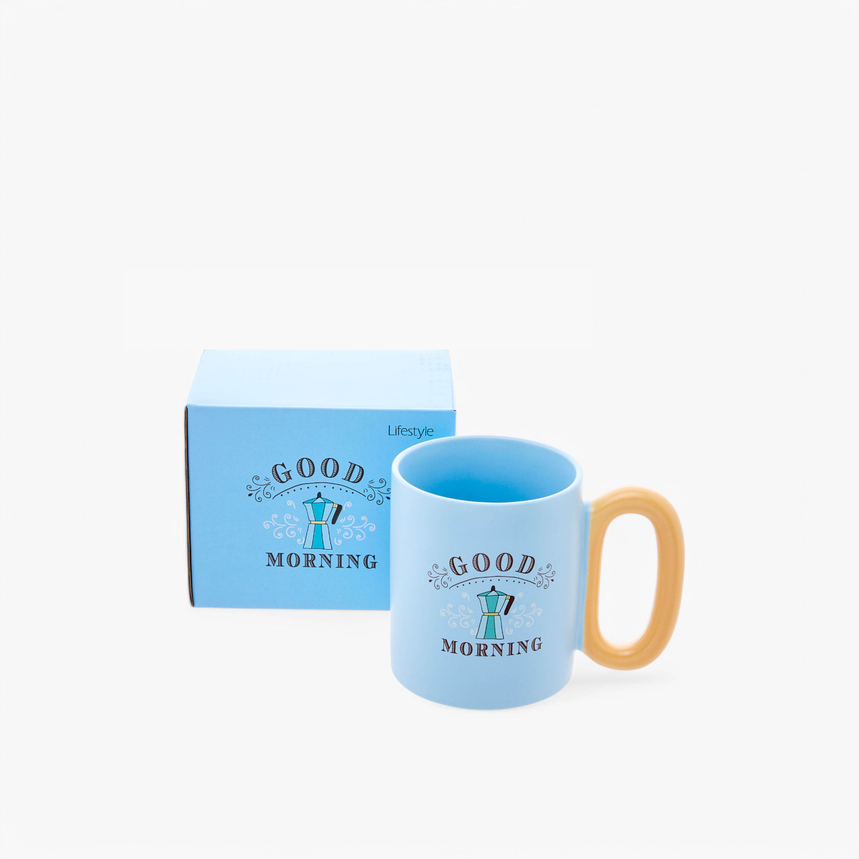 Good Morning Print New Bone China Mug with Handle - 340 ml-household-dining-teaandcoffee-mugsandcups-image-4