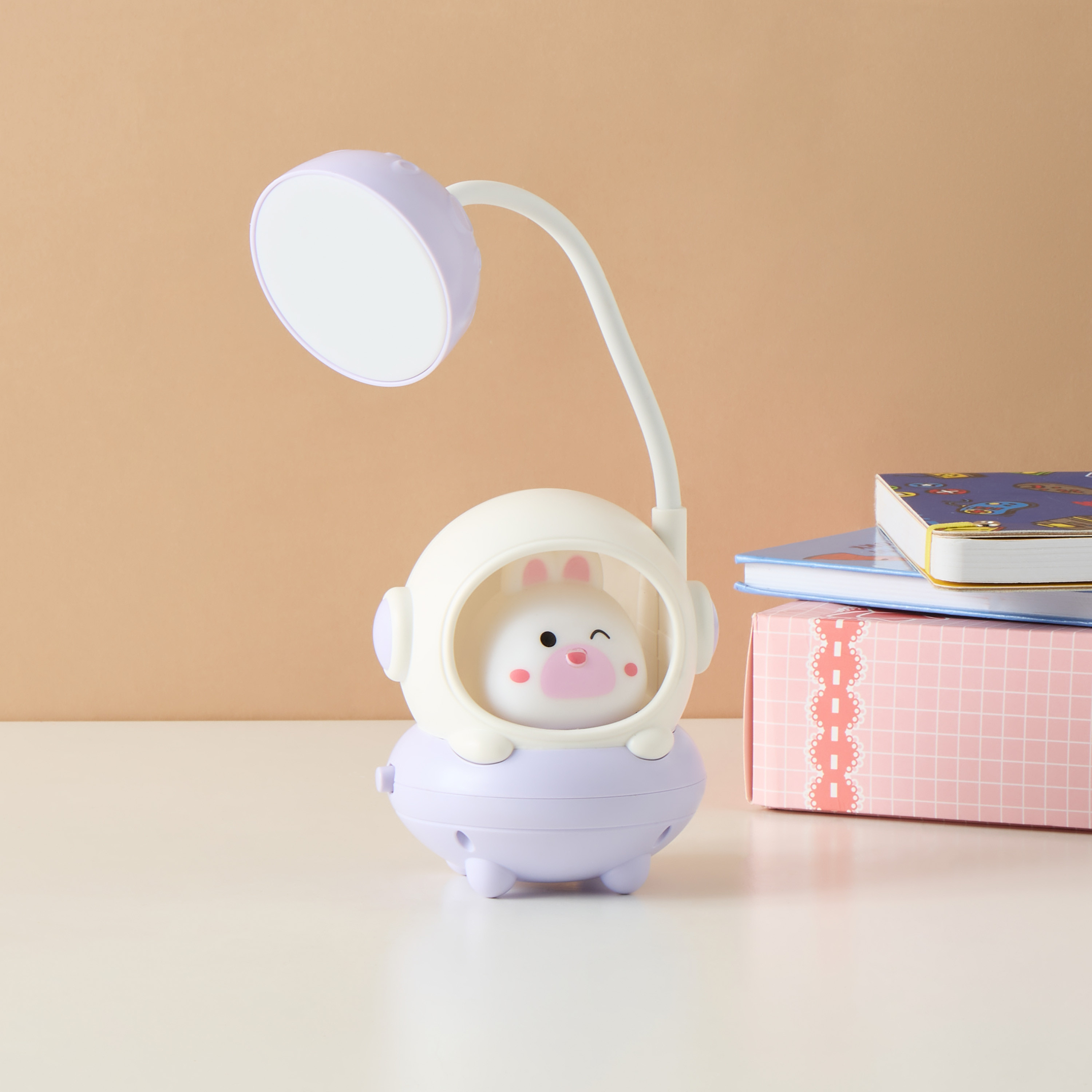 Astronaut Rabbit Rechargeable Table Lamp-household-lighting-decorativelighting-noveltylights-image-1