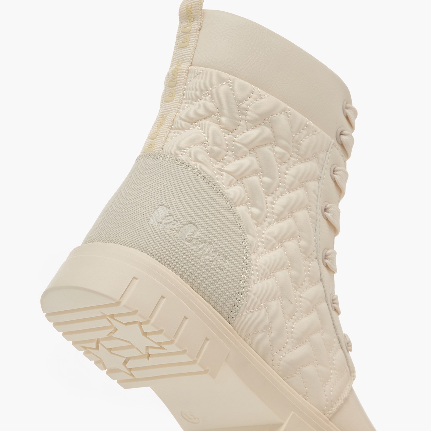 Lee Cooper Girls Quilted Lace-Up Ankle Boots-girls-shoes-boots-image-5