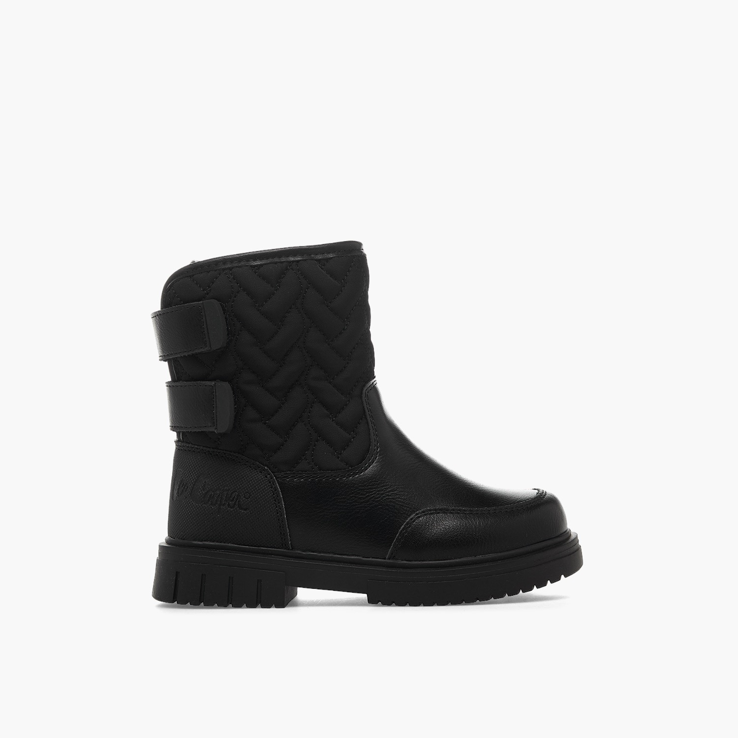 Lee Cooper Girls Quilted Ankle Boots-girls-shoes-boots-image-3
