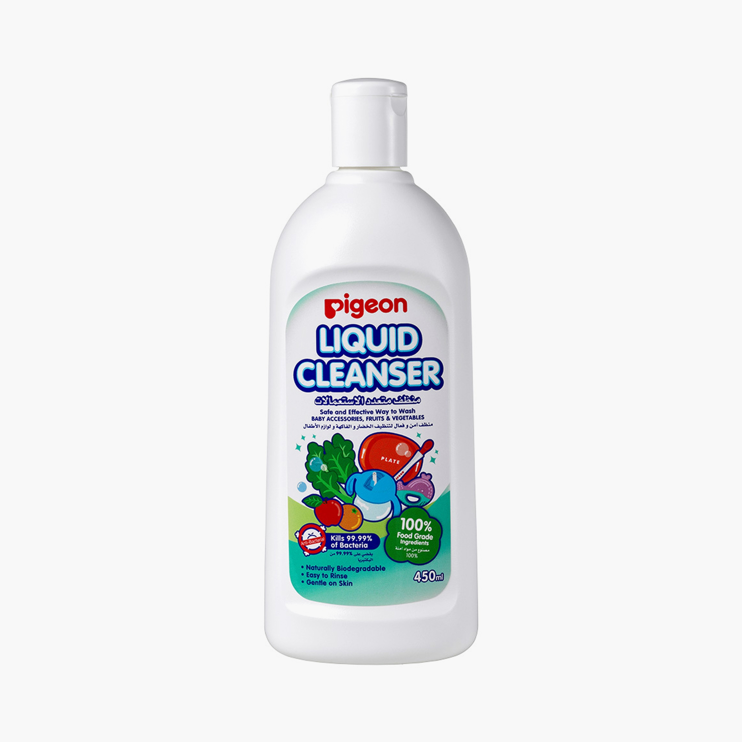 Pigeon Liquid Cleanser - 450 ml-baby-feeding-cleaningliquids-image-1