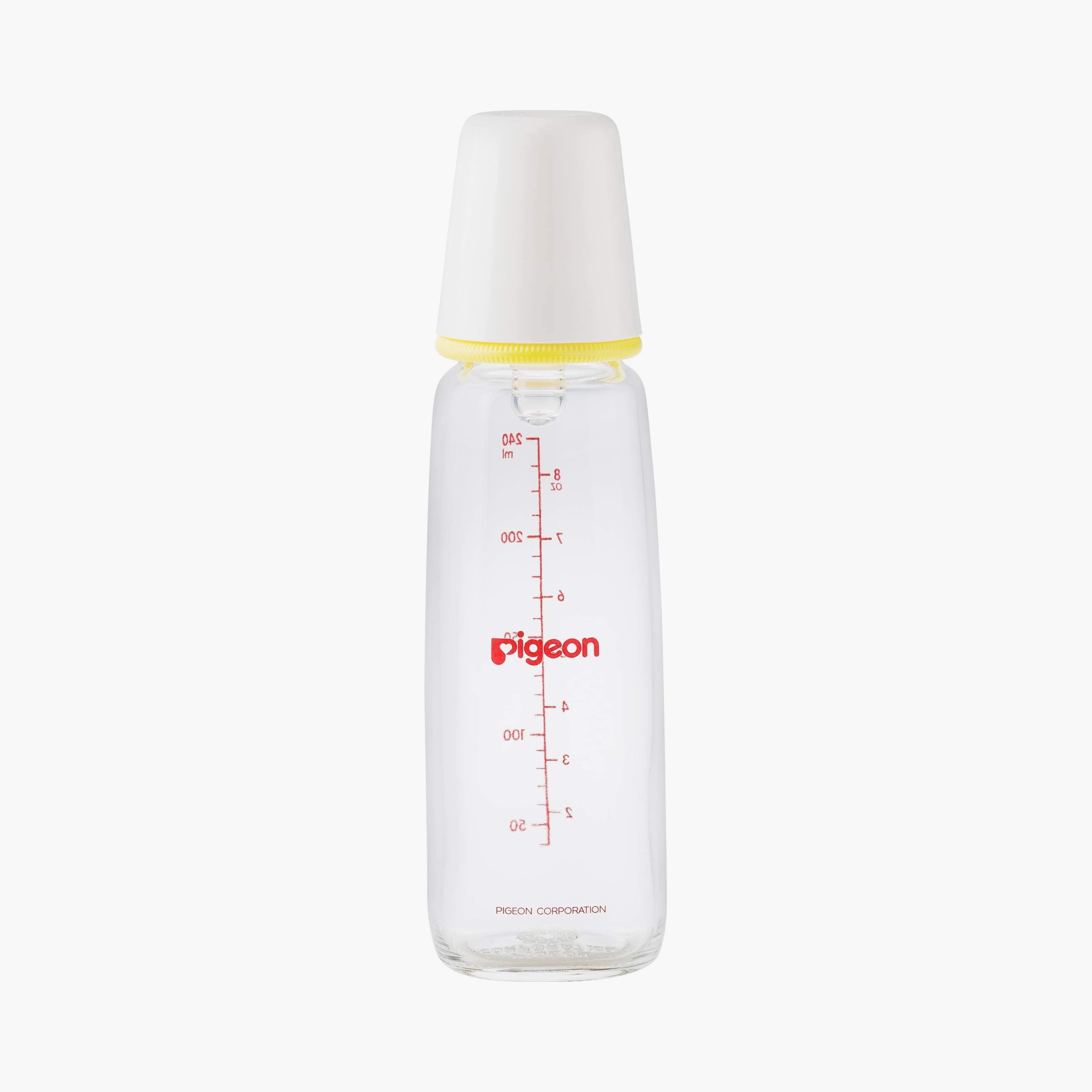 زجاجة رضاعة ذات رقبة رفيع مع غطاء من بيجون - 240 مل-baby-feeding-feedingbottles-bottlesandteats-image-1