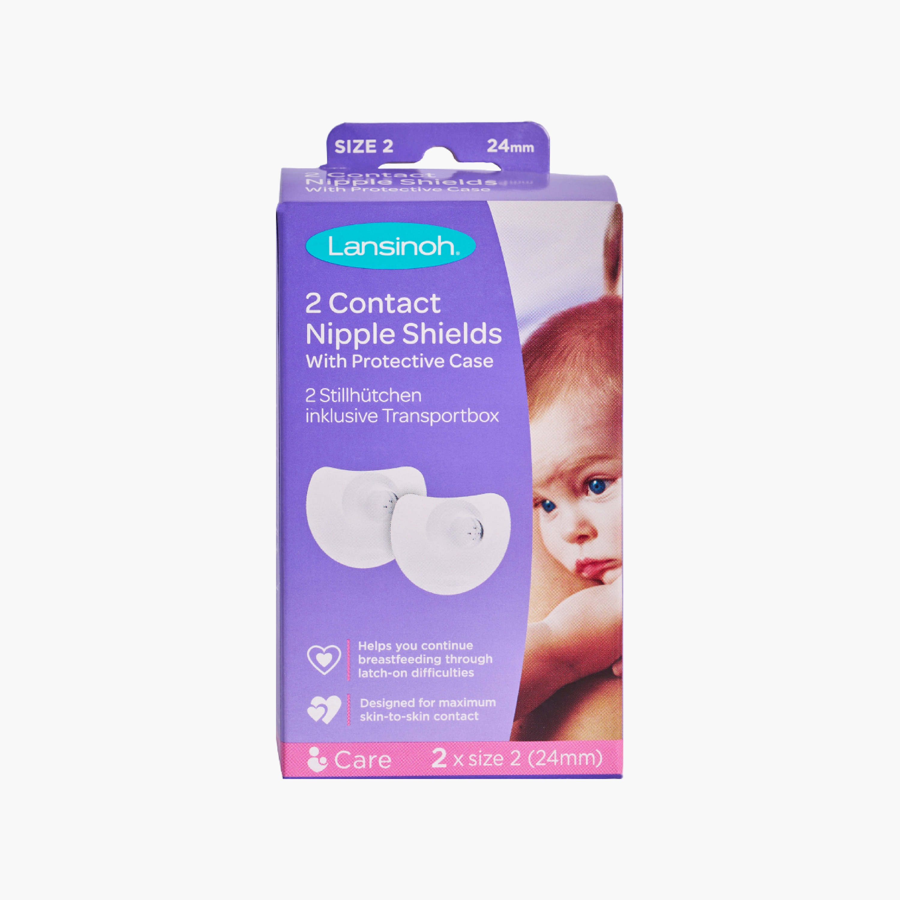 Lansinoh Contact Nipple Shields - 24 mm-baby-feeding-breastfeedingandcare-image-2