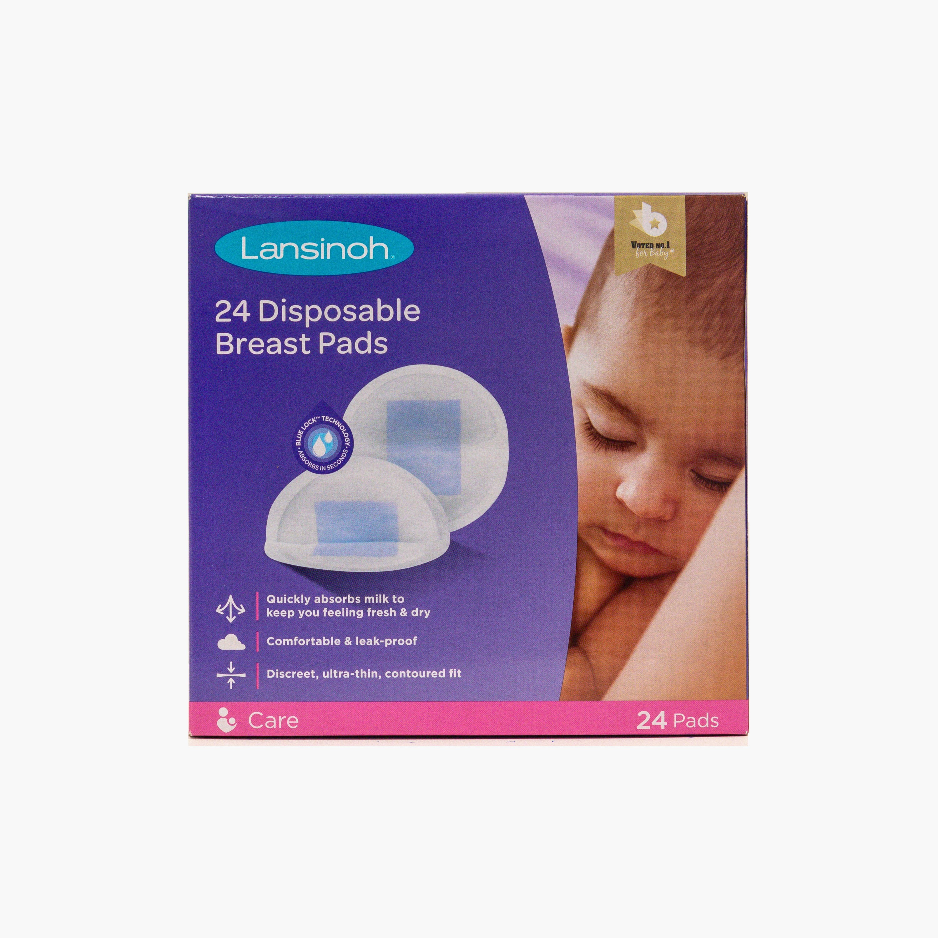 Lansinoh 24-Piece Disposable Nursing Pads-baby-feeding-breastfeedingandcare-image-1